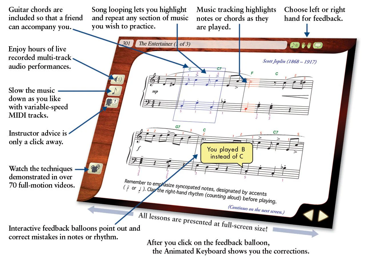 eMedia Piano & Keyboard Method V 3.0 - Amazon Exclusive Edition with 150+ Additional Lessons v3.0 - Image 4
