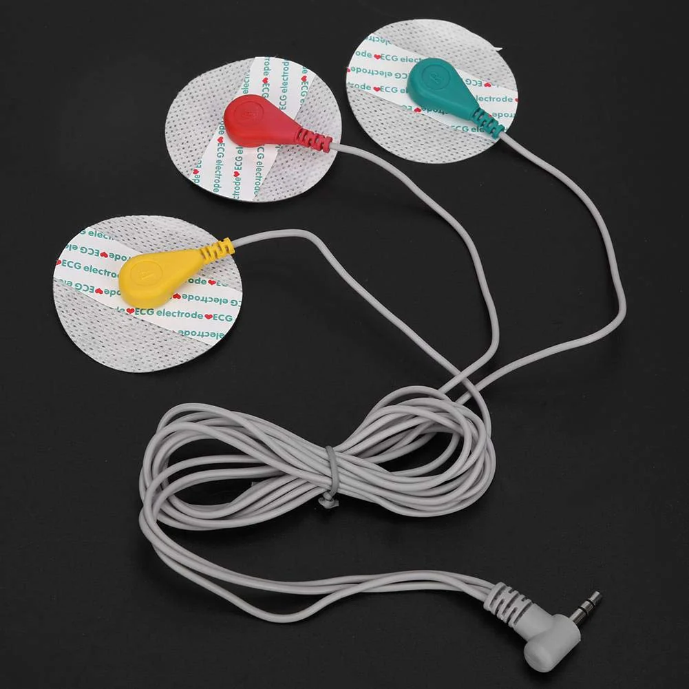 EMG Muscle Sensor, Electromyographic Sensor, Muscle Signal Sensor System with EMG Connection Cable + Test Suction Pad, for Measuring and Observing Muscle Activity - Image 3