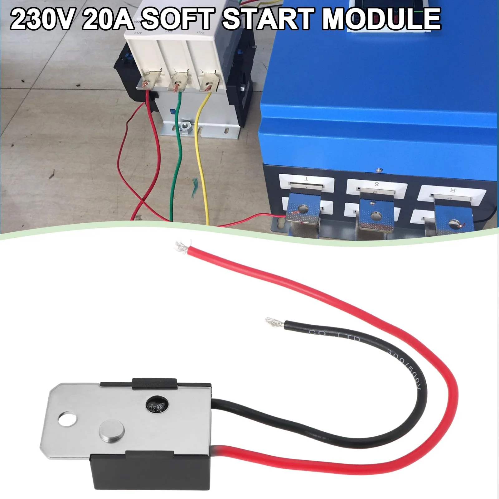 EMSea 1PC 230V 20A Soft Start Module Power Tools Soft Start Switch Accessories Suitable for Various Motors Lighting Devices Power Supply Devices - Image 2