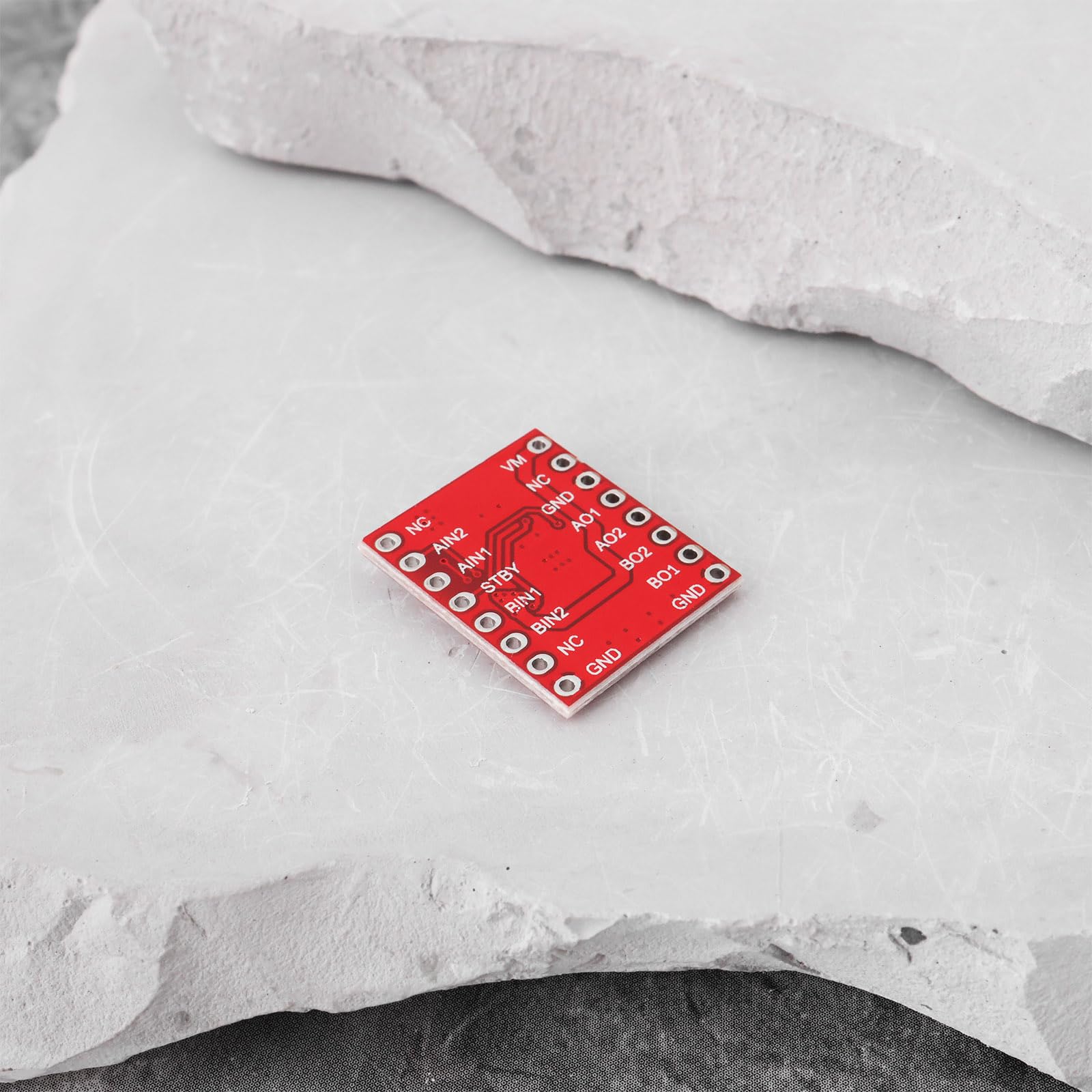 EMSea 5pcs DC Motor Driver Board DRV8833 for TB6612FNG Computer Motor Fan Light 21x18mm - Image 5