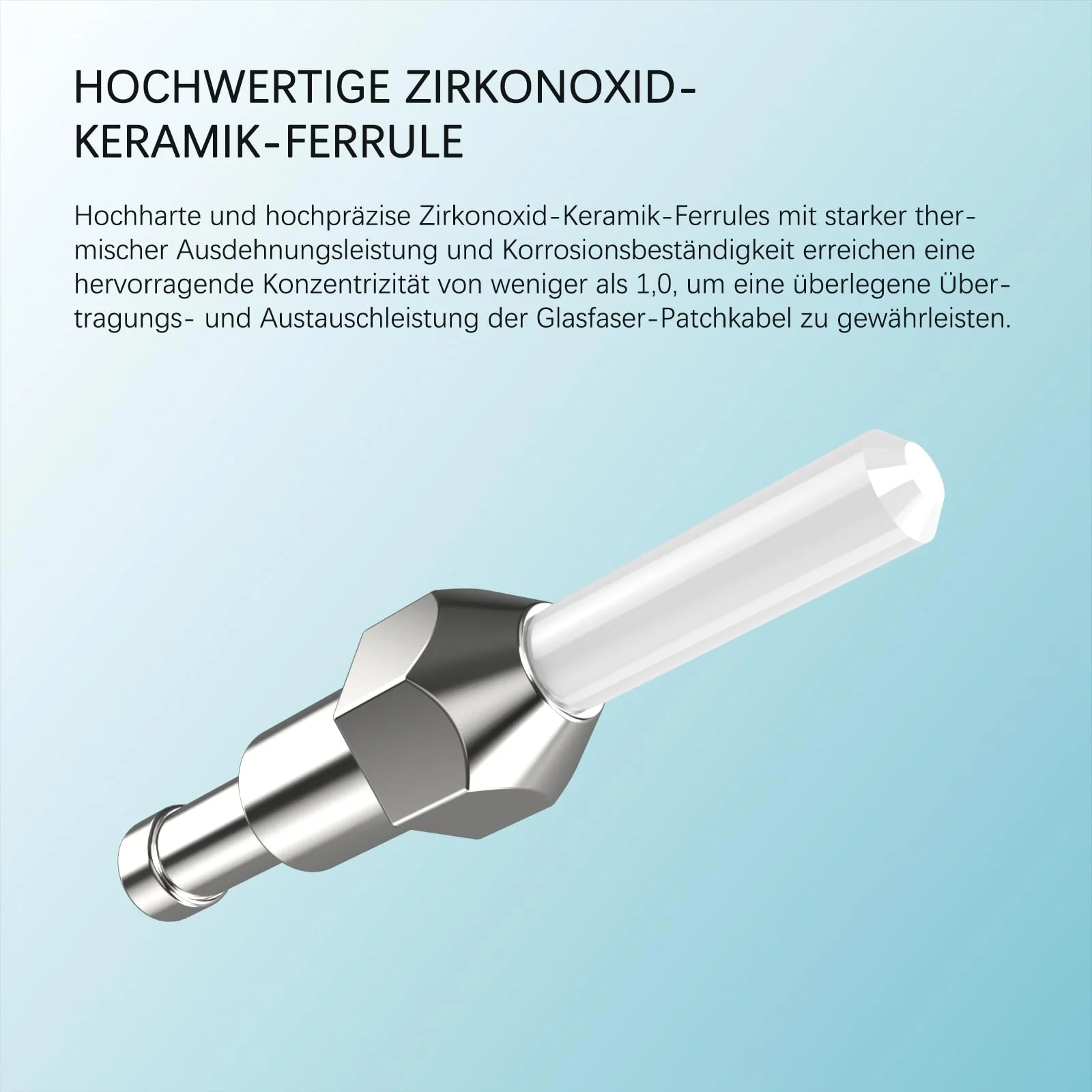 EMSECKO LC/APC to LC/APC Fibre Optic Cable, 10 m OS2 Simplex 3.0 mm Plug, 9/125μm Patch Cable LSZH 8°, FTTH Fibre Optic Cable, White 10M - Image 4