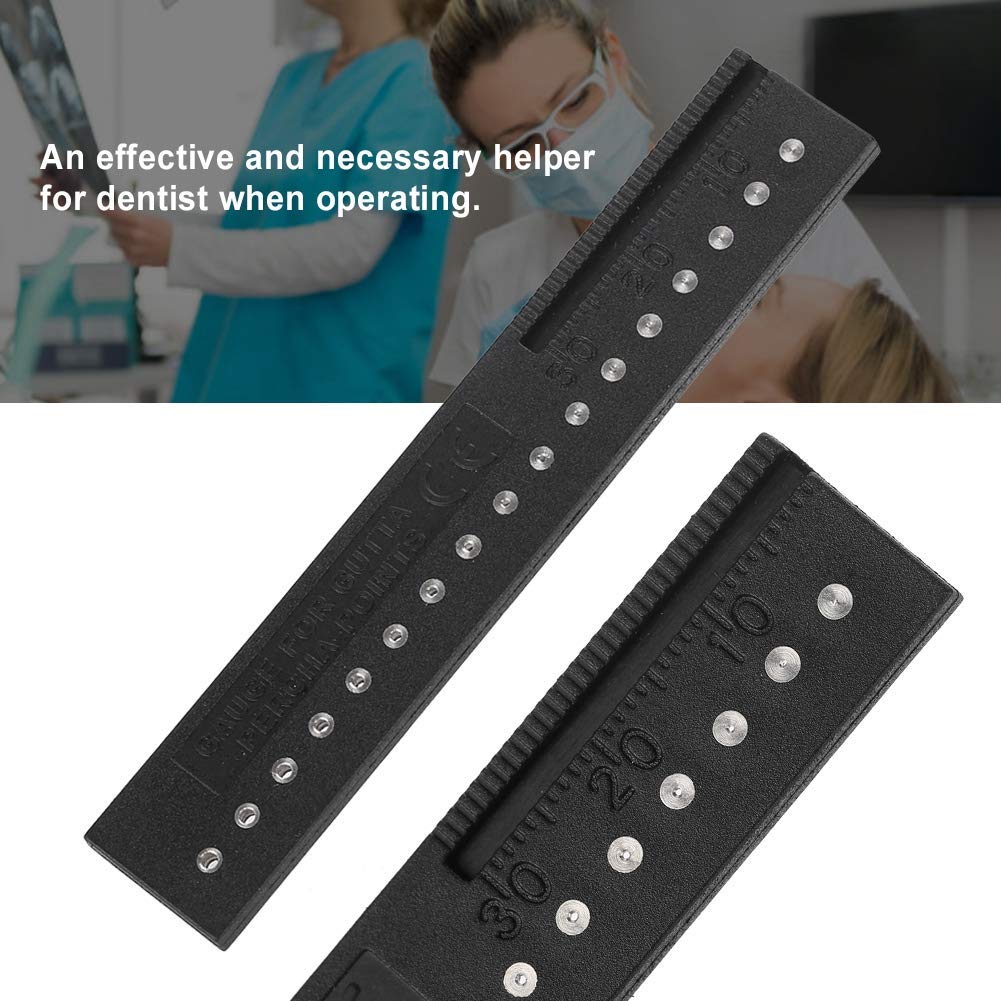 Endodontic Span Measuring Scale, Gutta Percha Points, Span Measuring Scale, Measuring Ruler, Dental Tools, Lightweight and Durable, Endodontic Gauges - Image 2