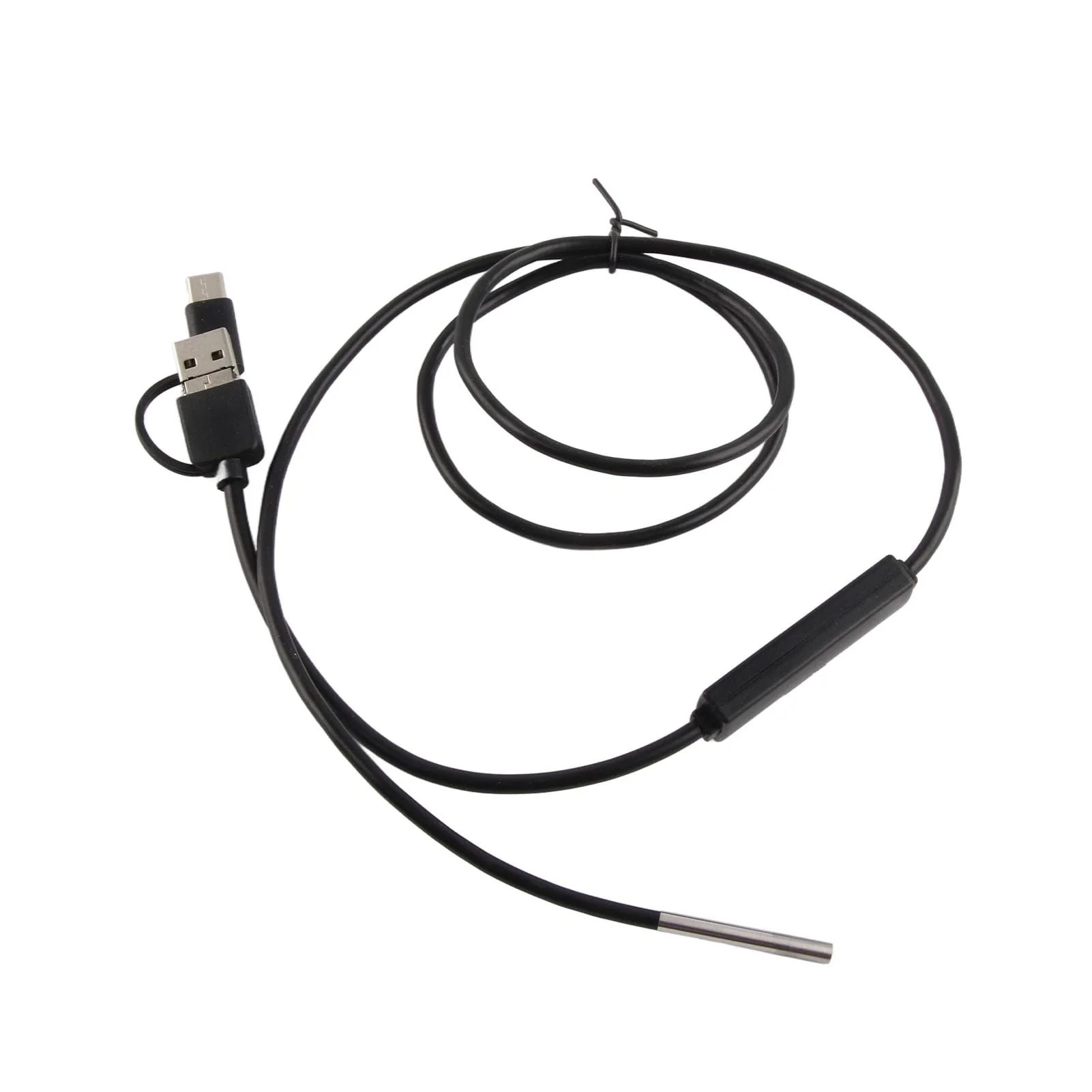 Endoscope, 3.9mm Lens, Waterproof Endoscope with High Resolution Camera, 6 LED Lights, Compatible with Android, Type C (1 Meter Soft Wire) 1 Meter weicher Draht - Image 8
