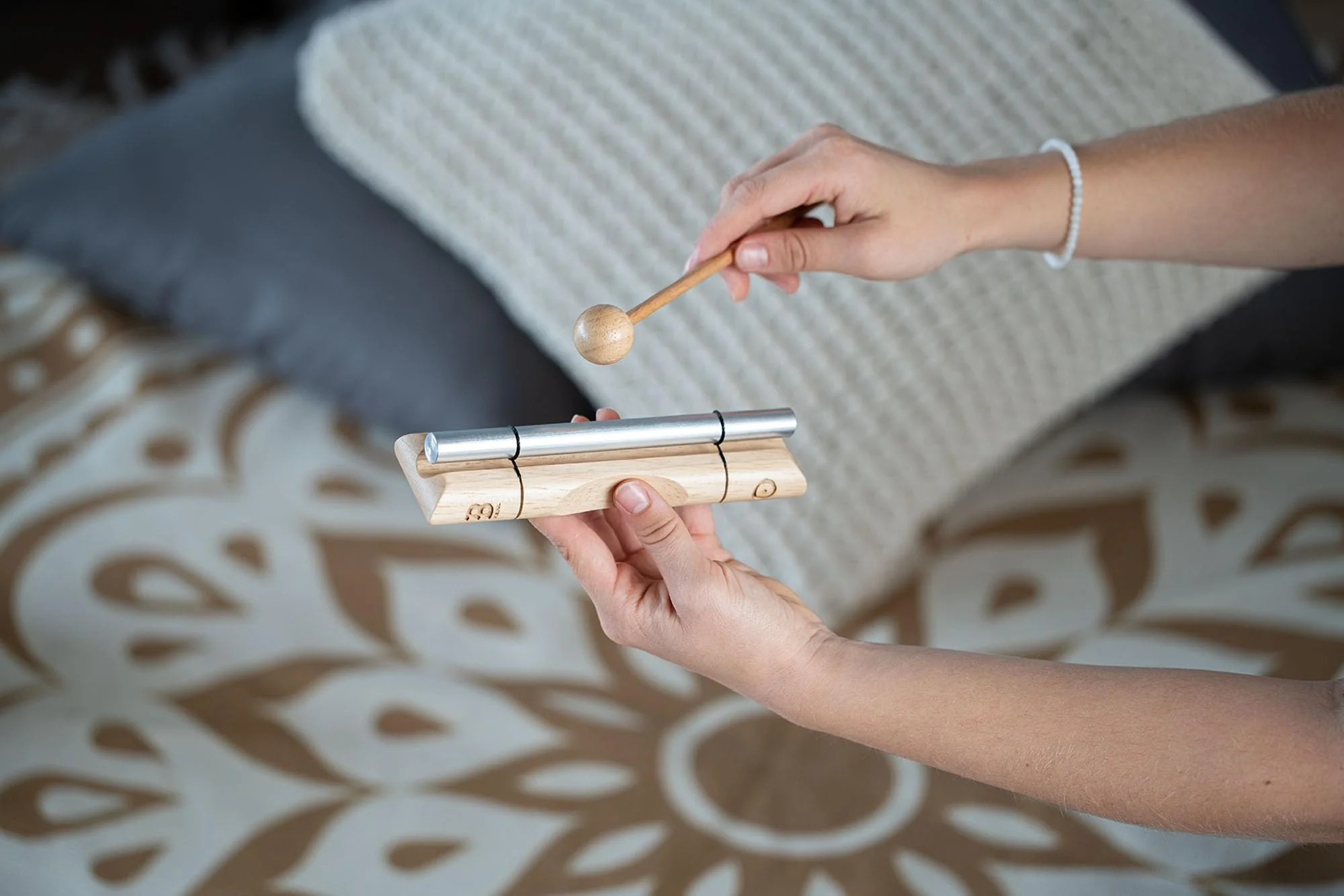 Energy Chime with Mallet For Meditation, Sound Healing, Yoga and Classrooms — Long Resonance Pure Tone - Image 6