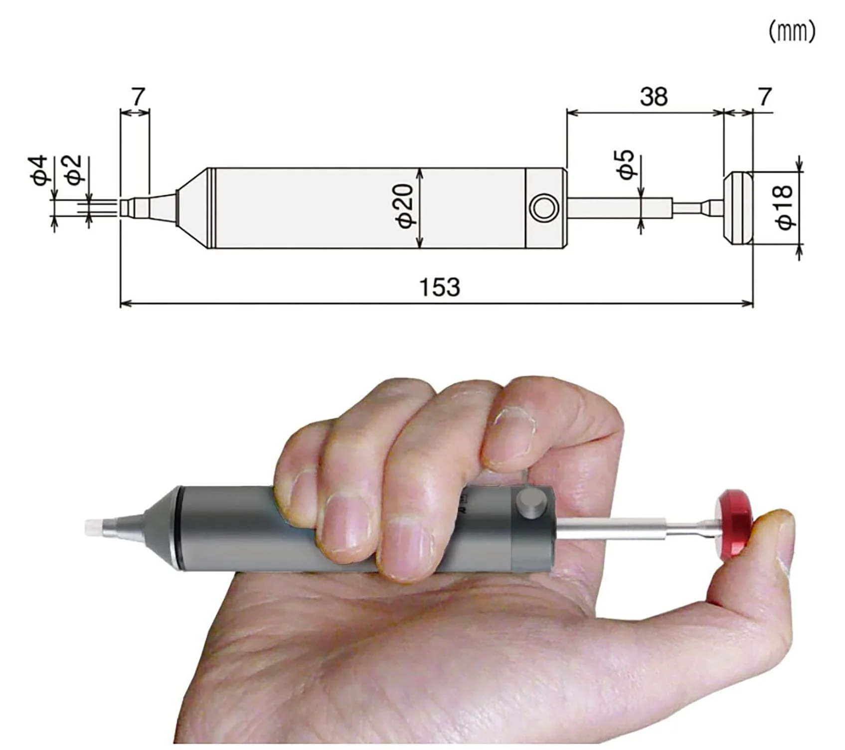 ENGINEER Engineer Solder Suction Device SS-03 SS-03 (cylinder capacity: 9cc) - Image 6