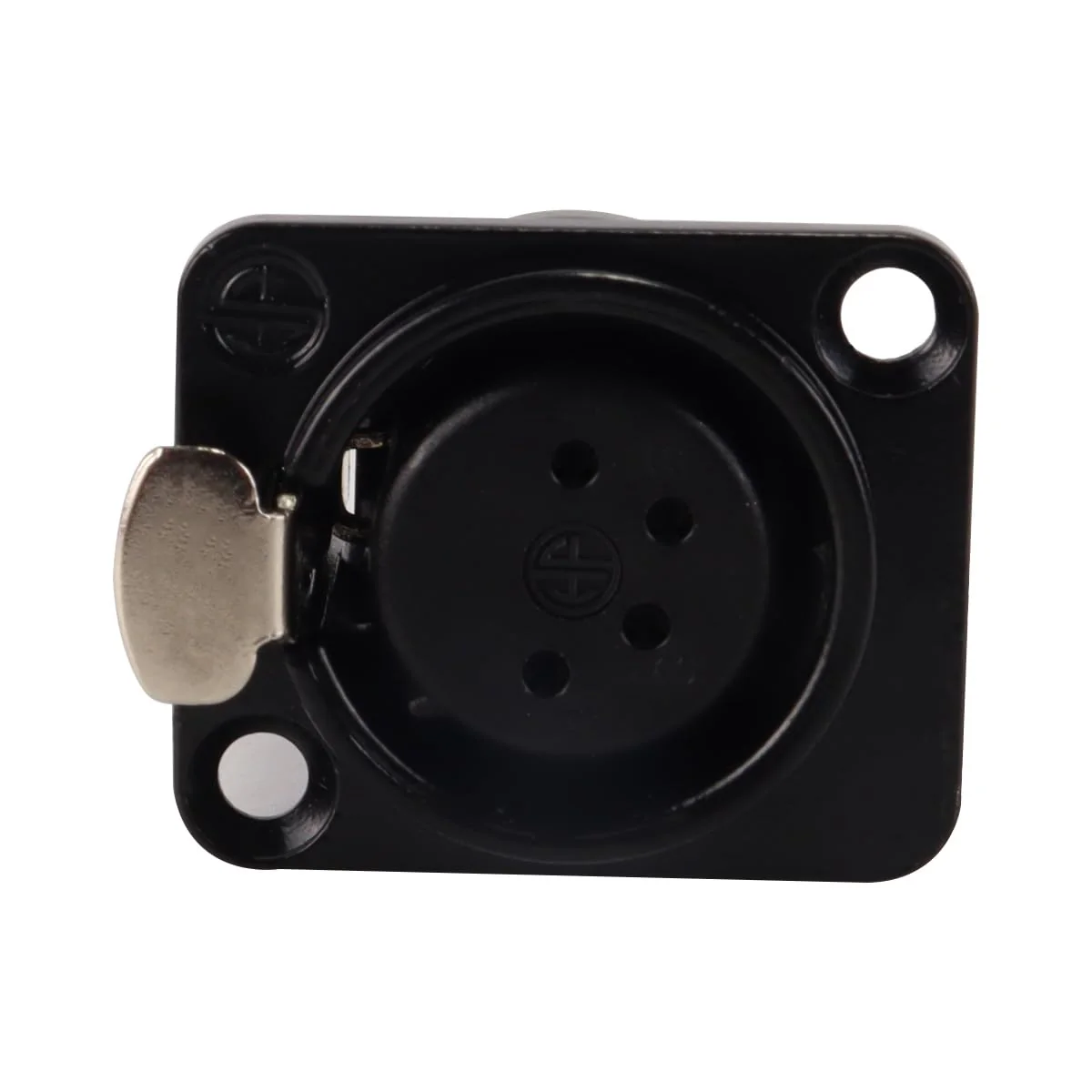 Enwye 4 XLR 4 Pin Female Panel Mount Sockets Suitable for Recording Studios, Mixers, Sound Systems etc - Image 2
