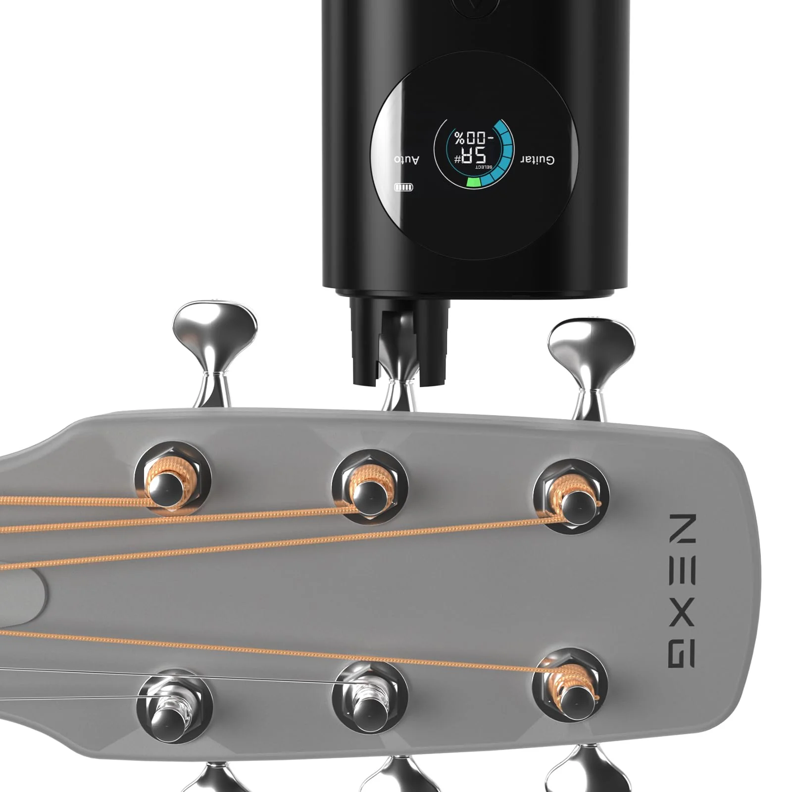 Enya Smart Automatic Guitar Tuner, Full-color LCD Screen - Metronome & String Winder - For Electric Guitars, Acoustic Guitars, Ukulele, Banjo, Mandolin, Black - Image 6