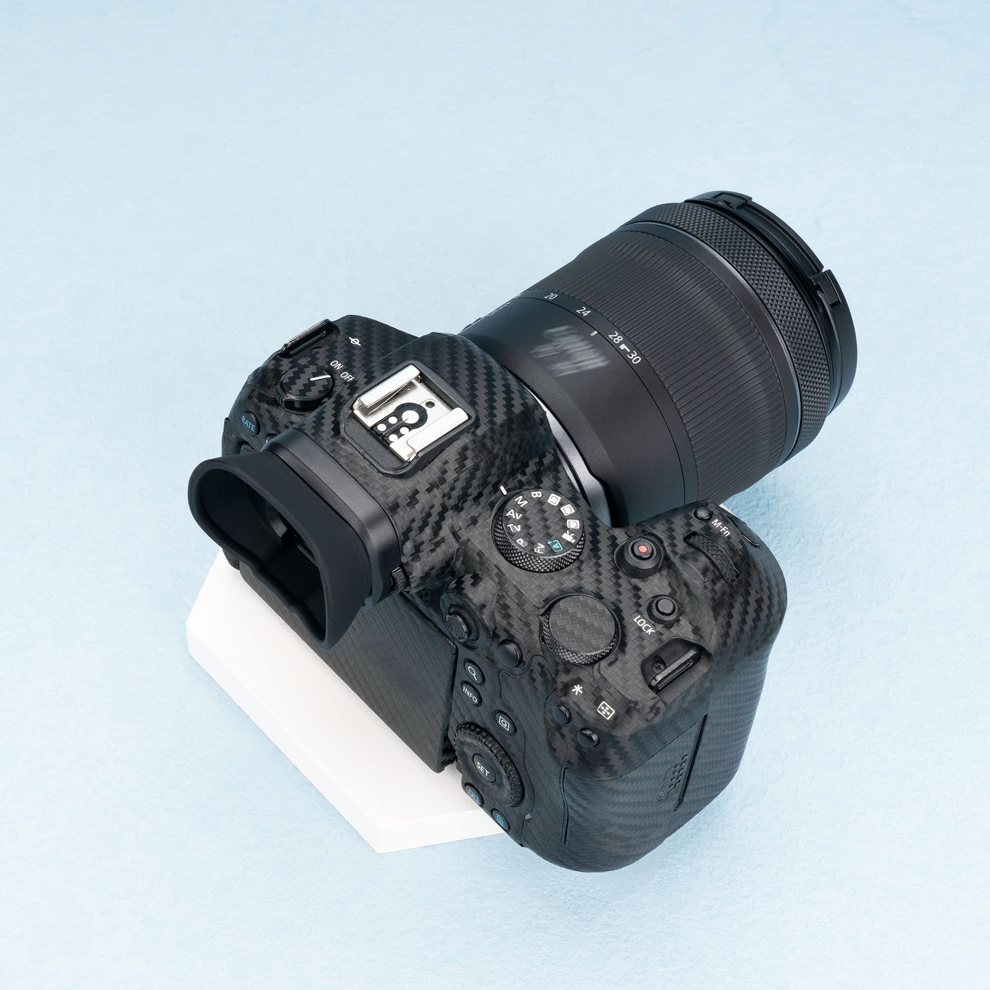 EOS R6 Mark II R6 R5 R5C Eyecup Eyepiece，Soft Silicon Extended Camera Eye Cup Viewfinder Special Designed for Canon EOS R6 Mark II R6 R5 R5C R5 C Full-Frame Mirrorless Camera for Canon EOS R6 Mark II, R6, R5, R5C - Image 8