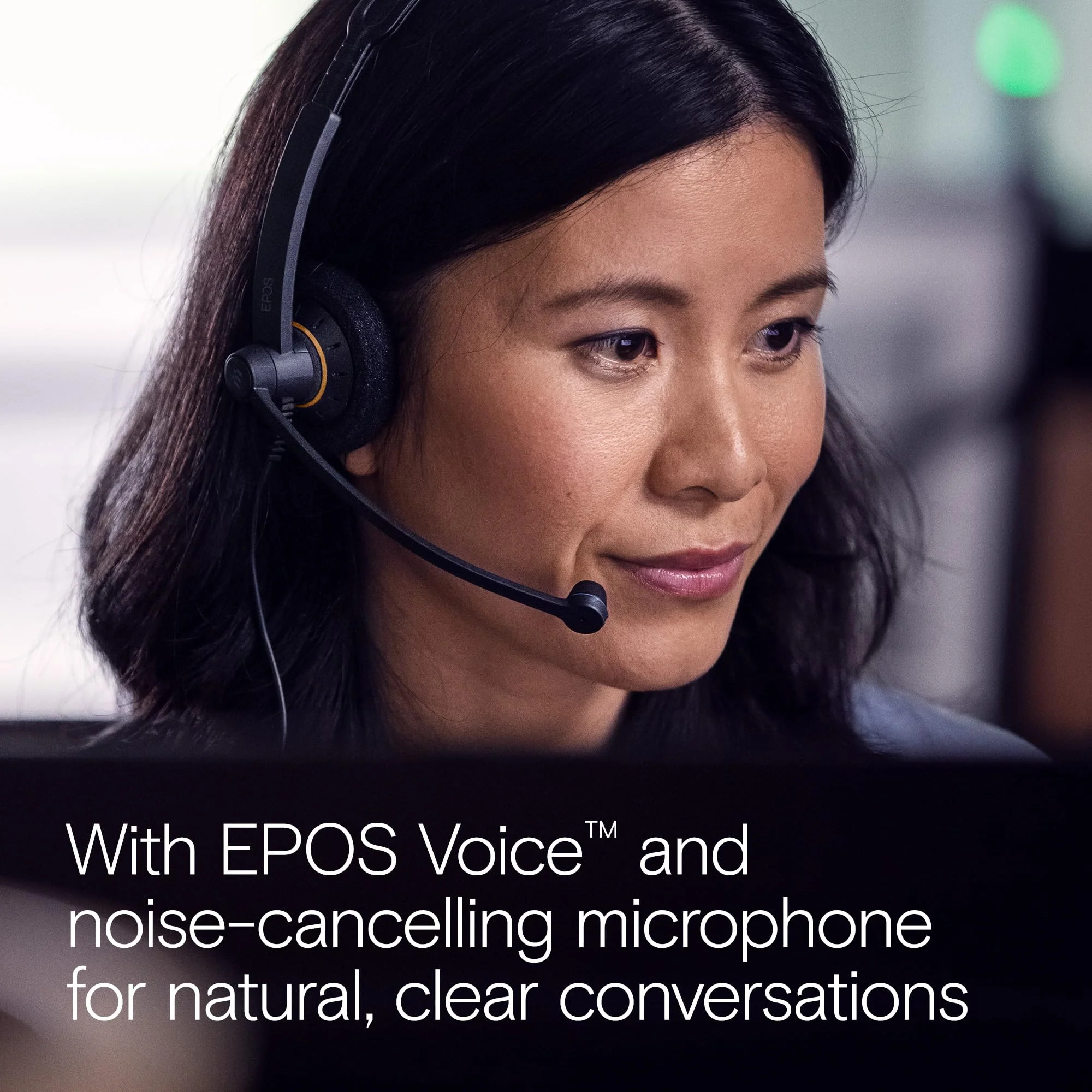 EPOS Sennheiser Consumer Audio SC 60 USB ML (504547) - Double-Sided Business Headset | For Skype for Business | with HD Sound, Noise-Cancelling Microphone, & USB Connector (Black) - Image 9