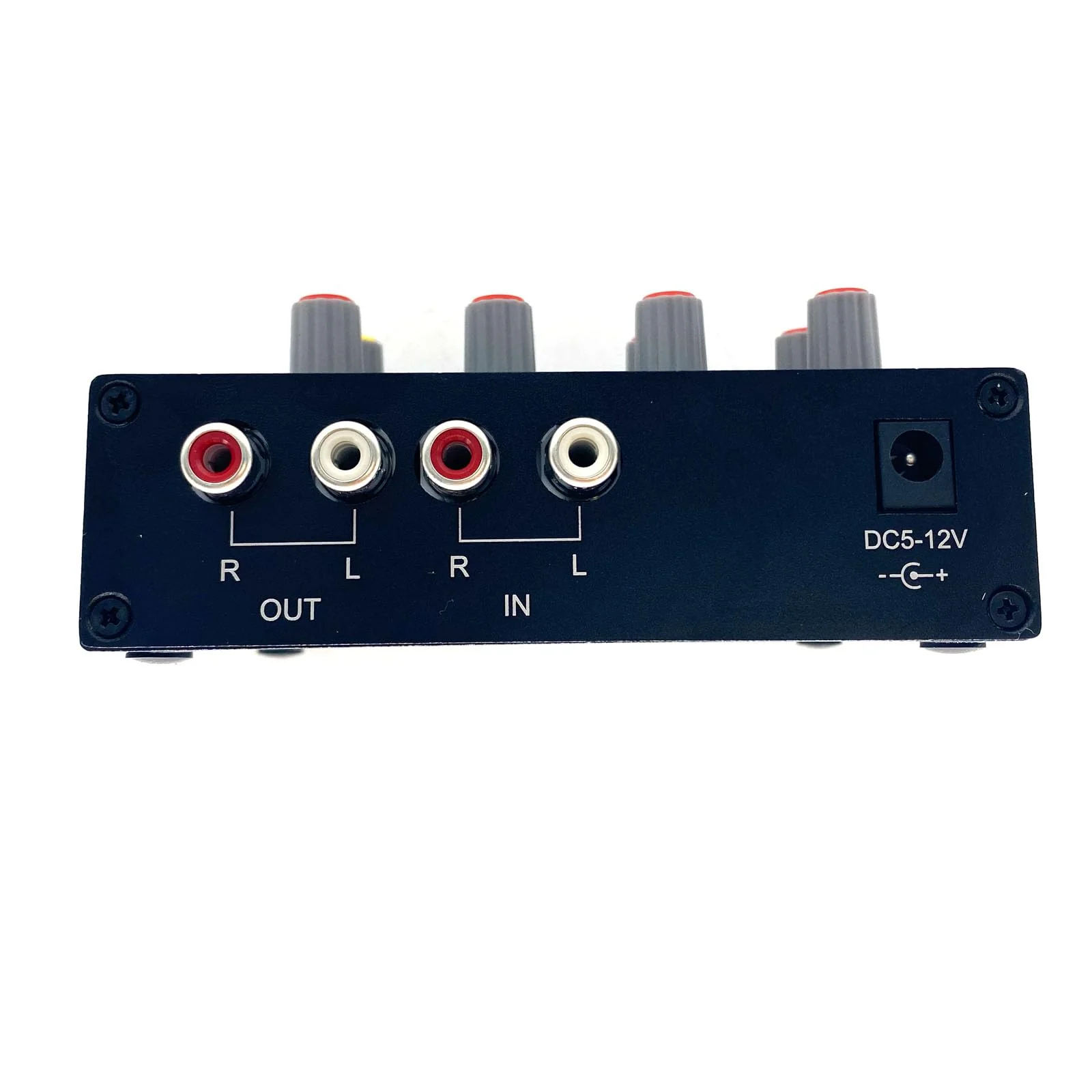 EQ-7 Audio Signal Headset Amplifier 7-Band EQ Equalizer 2 Channel Digital Sound Equalizer +12V Power Adapter - Image 2