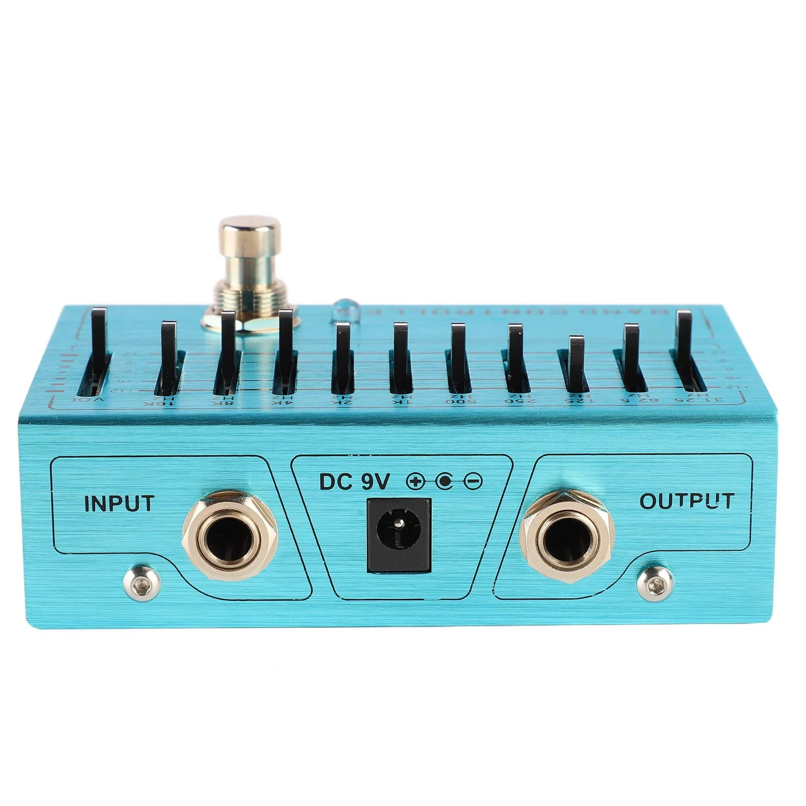 EQ Pedal 10 Band Equalizer Independent Output Volume Adjustment Preamplifier for Music Lovers - Image 2