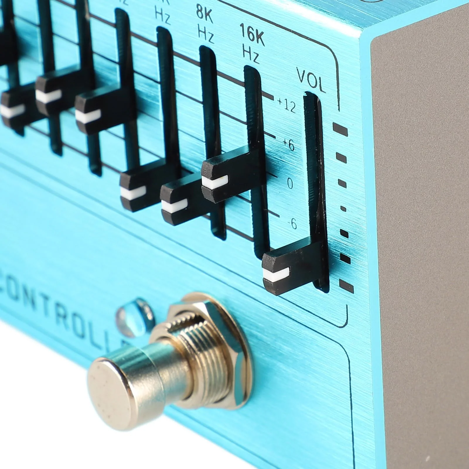 EQ Pedal 10 Band Equalizer Independent Output Volume Adjustment Preamplifier for Music Lovers - Image 4