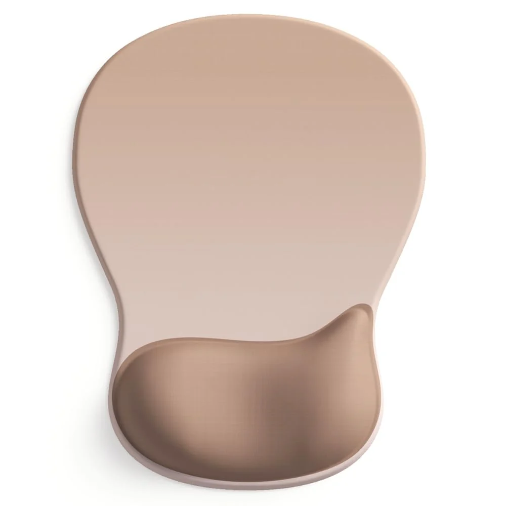 ErgoComfort Gel Wrist Rest Mouse Pad-Ergonomic Office Mousepad with Wrist Support-Non-Slip, Design Desk Accessories Mat for Home&Game Decor (06Mocha Sand) 06Mocha Sand - Image 8