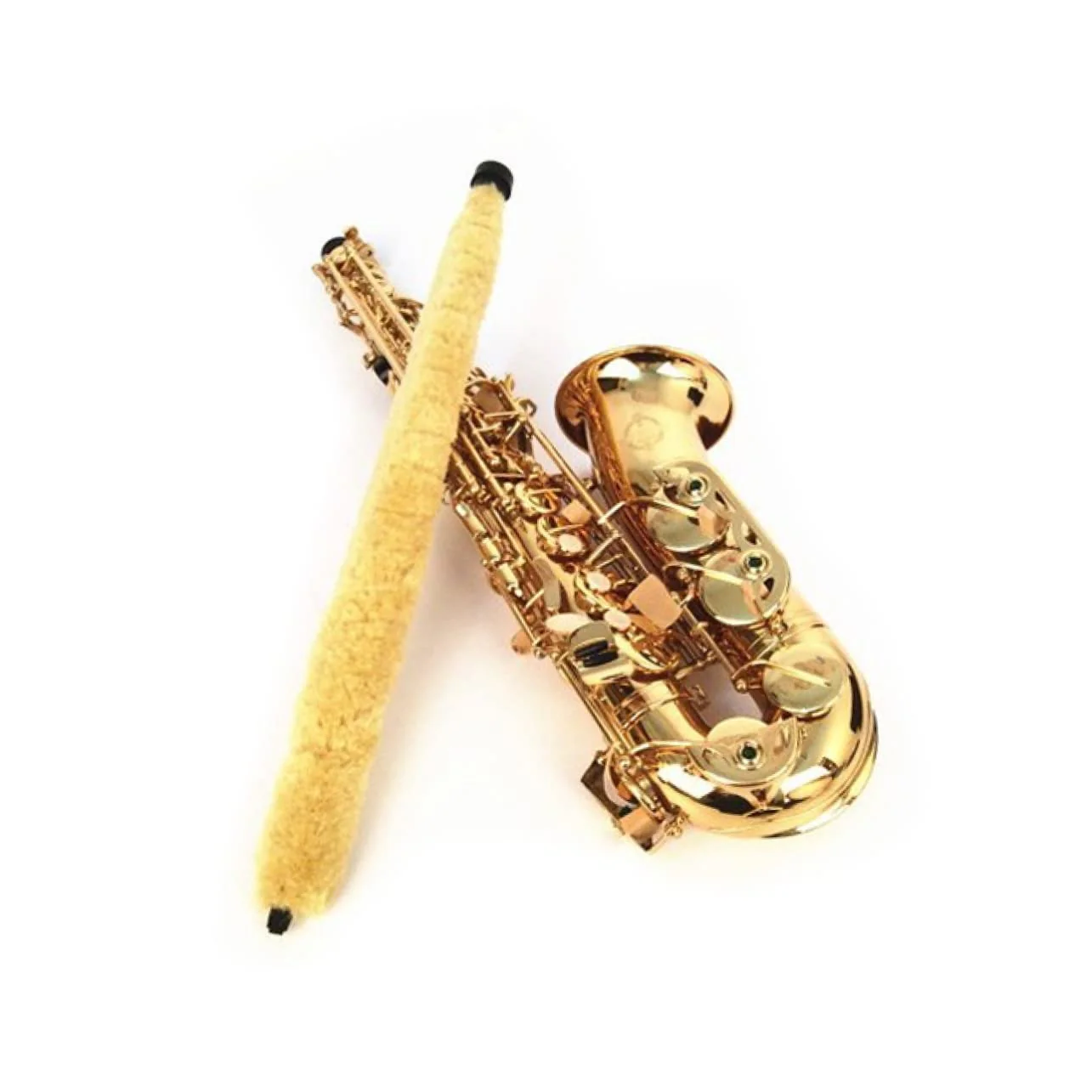 ERINGOGO 2pcs Saxophone Brush Saxophone Pad Saver Brush Cleaner Sax Cleaning Tool Tenor Sax Cleaning Brush Saxophone Pad Saver Cleaner Maintain Care Tool for Alto Sax Saxophone Soft - Image 6