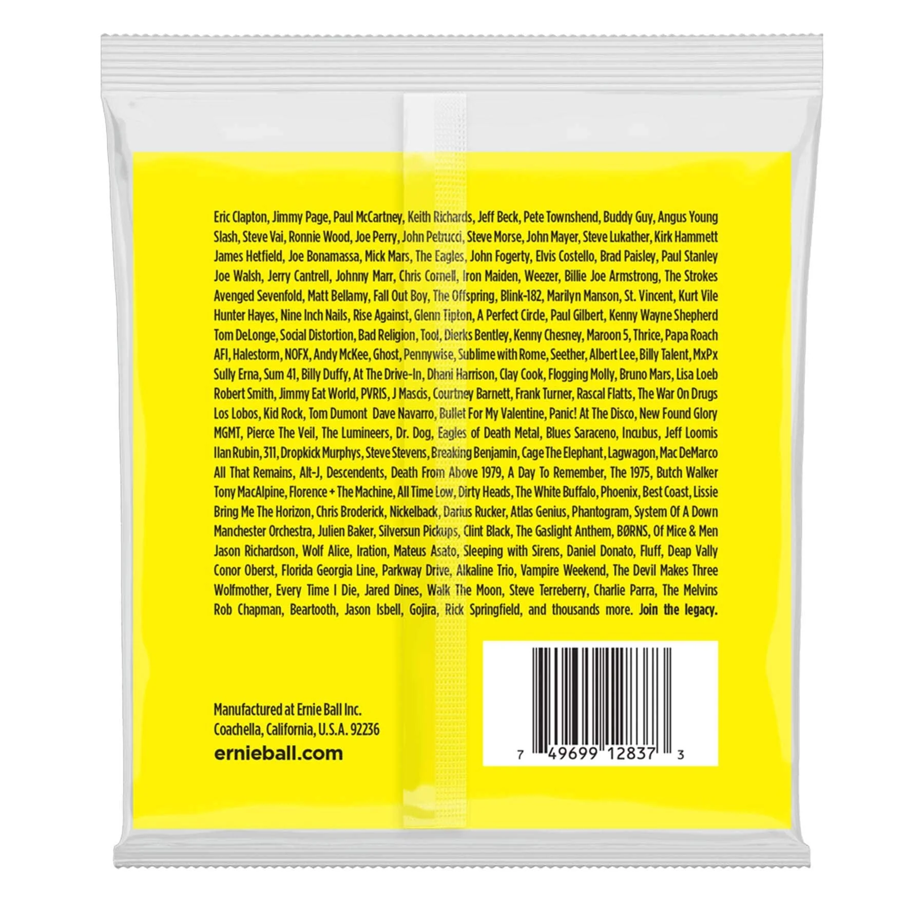 Ernie Ball 6-String Short Scale Bass Slinky Nickel Wound Electric Guitar Strings, 20w-90 Gauge (P02837) 6-String Short Scale Bass (20w-90) - Image 2
