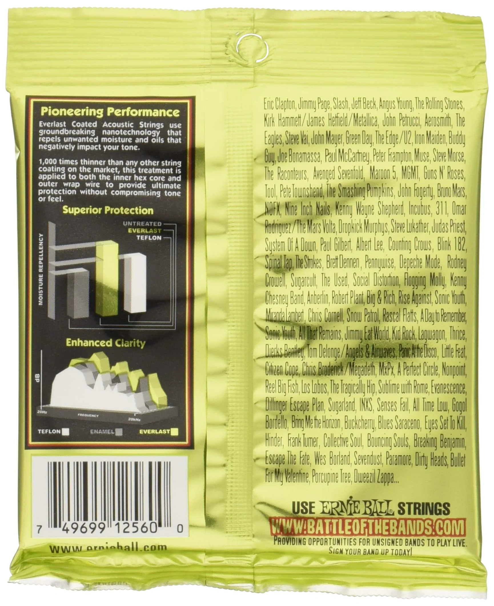 Ernie Ball Everlast Extra Light 80/20 Bronze Acoustic Guitar Strings, 10-50 Gauge (P02560) (Pack of 2) Extra Light (Pack of 2) 80/20 Bronze Extra Light (10-50) - Image 3