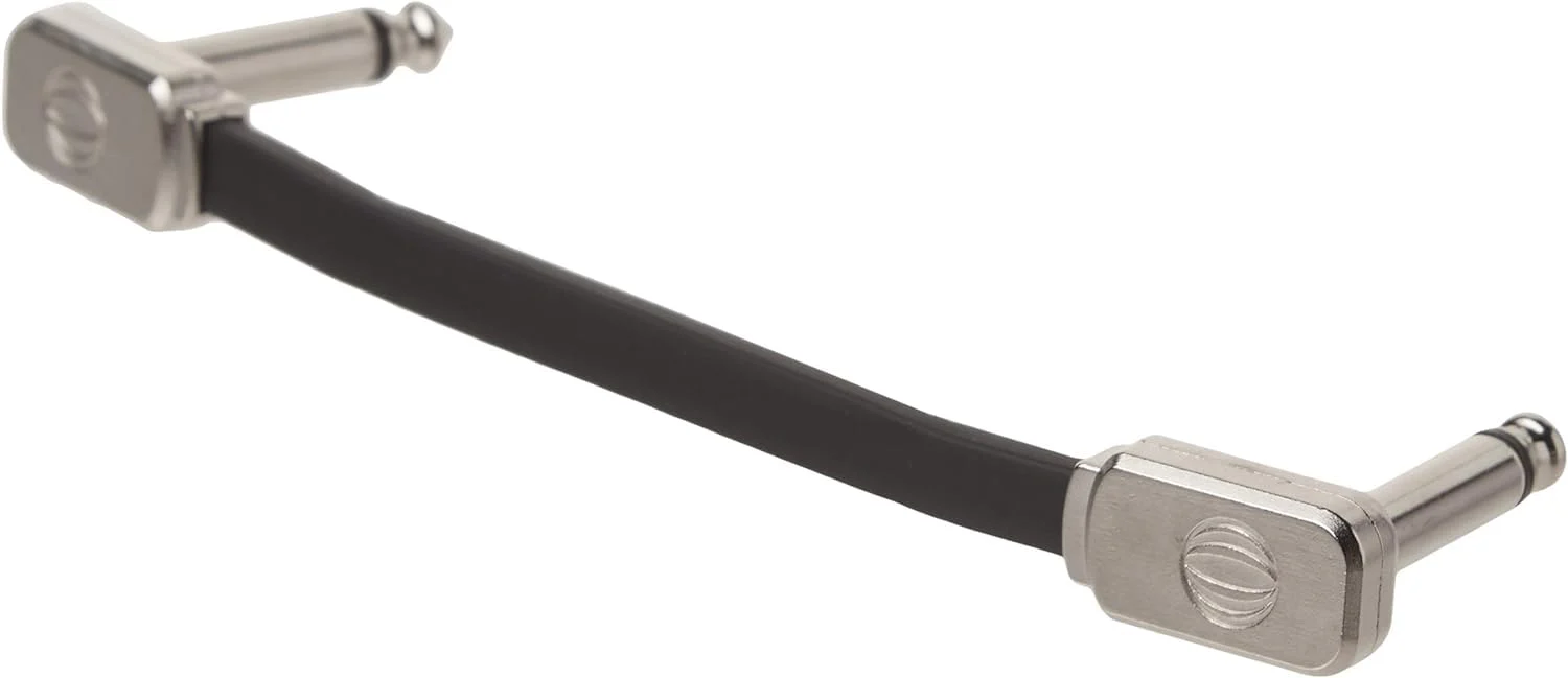 Ernie Ball Flat Ribbon Patch Cable Set 3x2 Length 3 inch in Black P06220 - Pack of 2 - Image 4