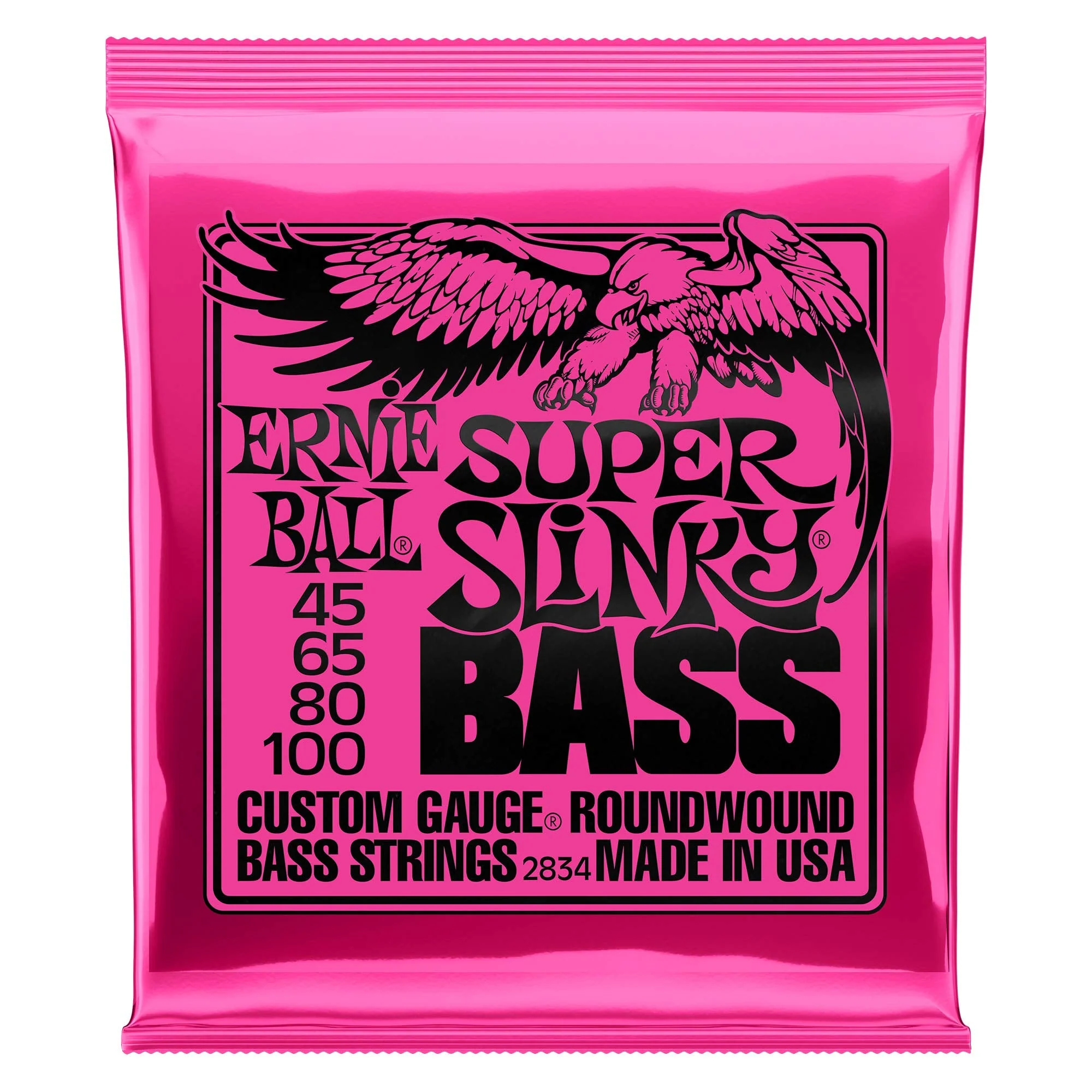Ernie Ball P02834 ^2 Super Slinky Bass Strings 45-100,2 Pack - Image 2