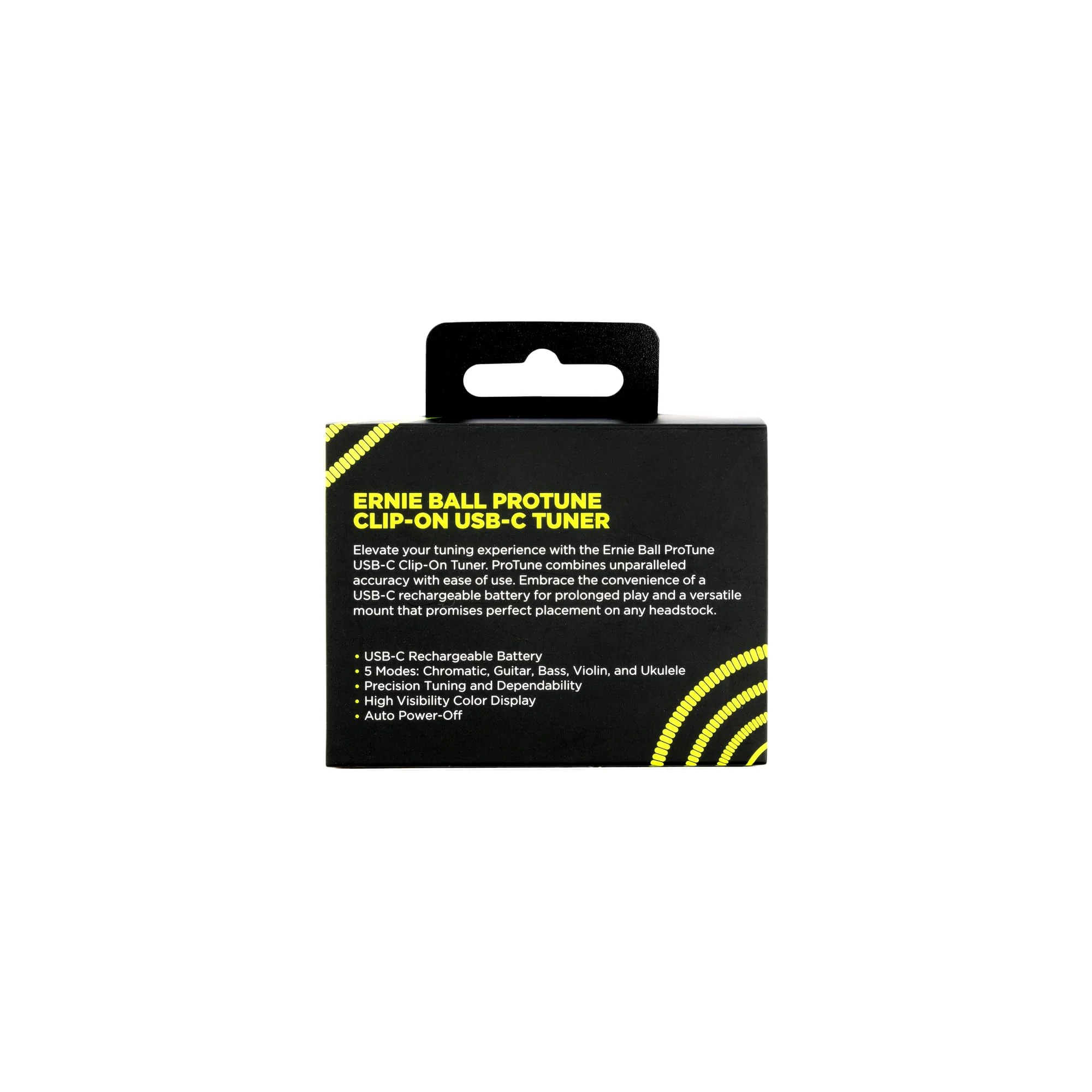 Ernie Ball ProTune USB-C Rechargeable Clip-on Tuner - Image 3