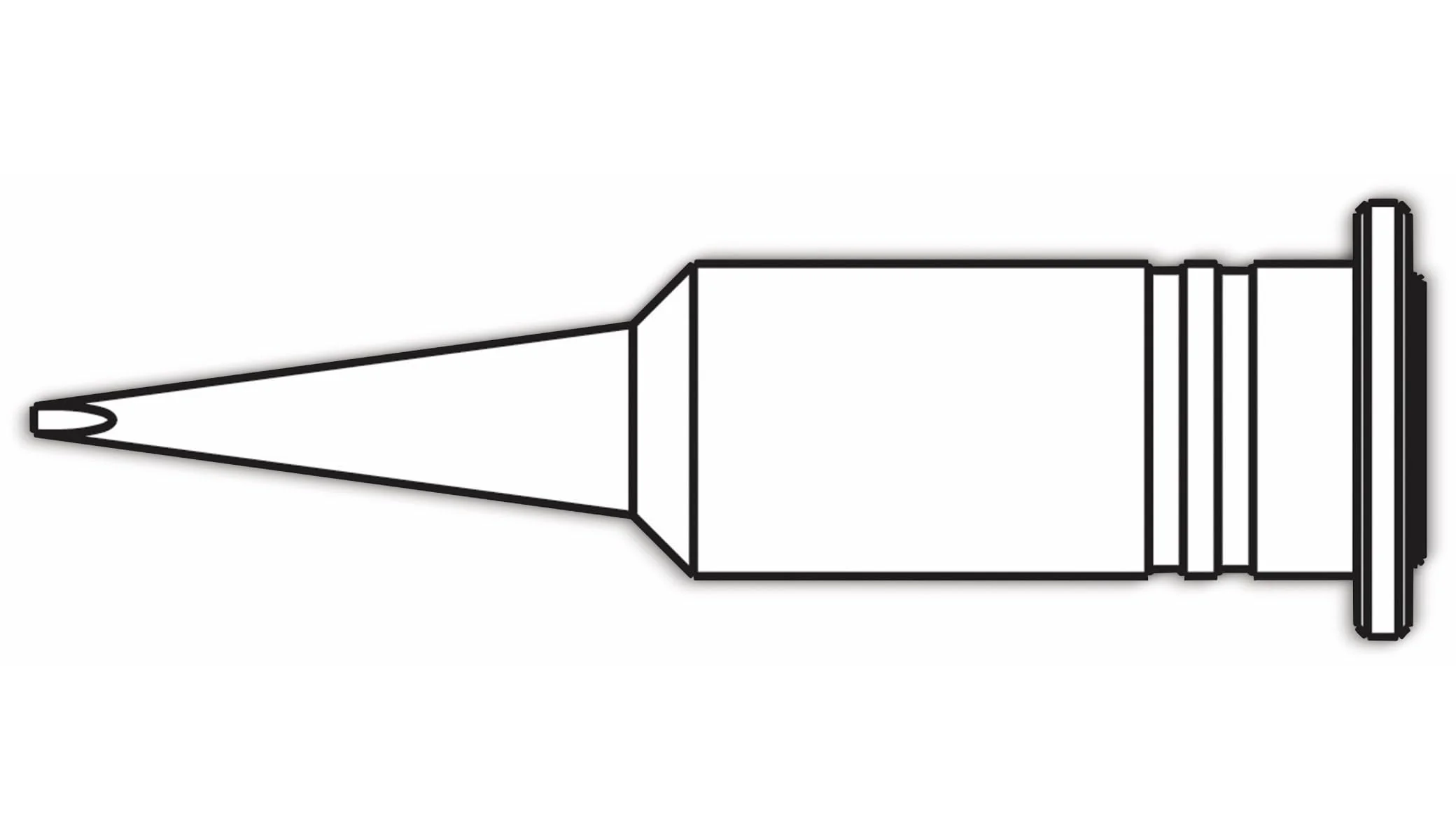 ERSA 0G132CN/SB Soldering Tip 1 mm Chisel-shaped - Image 2