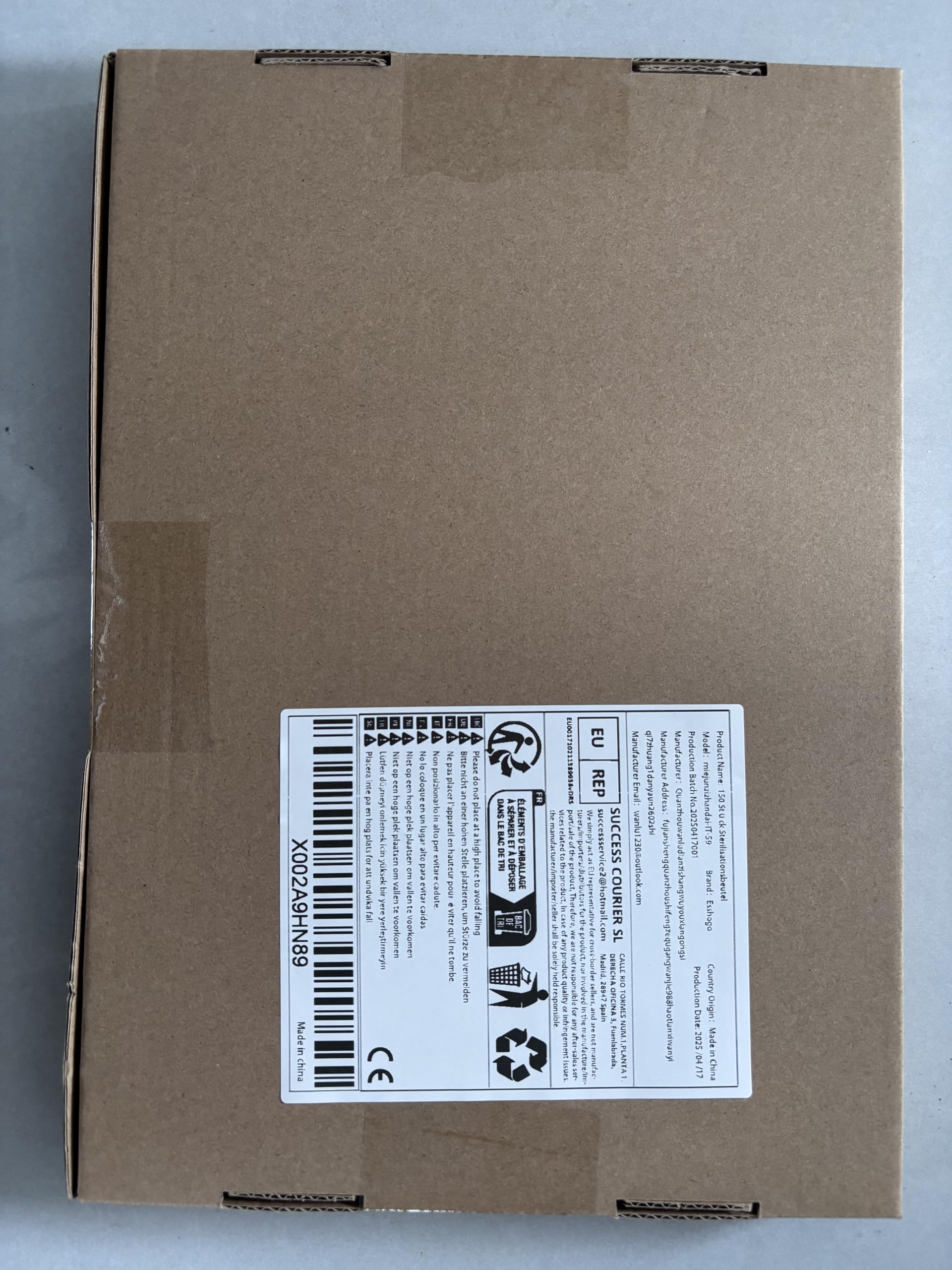 Esshogo 150pcs Sterilization Bags, Sterile PVC Bags, Autoclave Bags, Self Sealing Bags for Sterilization, Sterilization Bags - Image 9