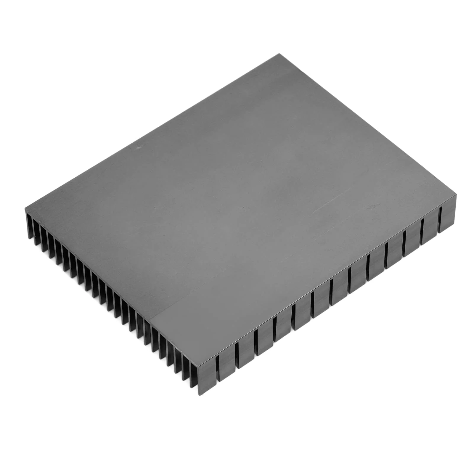 Eujgoov Aluminium Heat Sink, 150 x 120 x 20 mm, Heatsink Cooling for CPU Power Amplifier PCB Board (Black) - Image 7