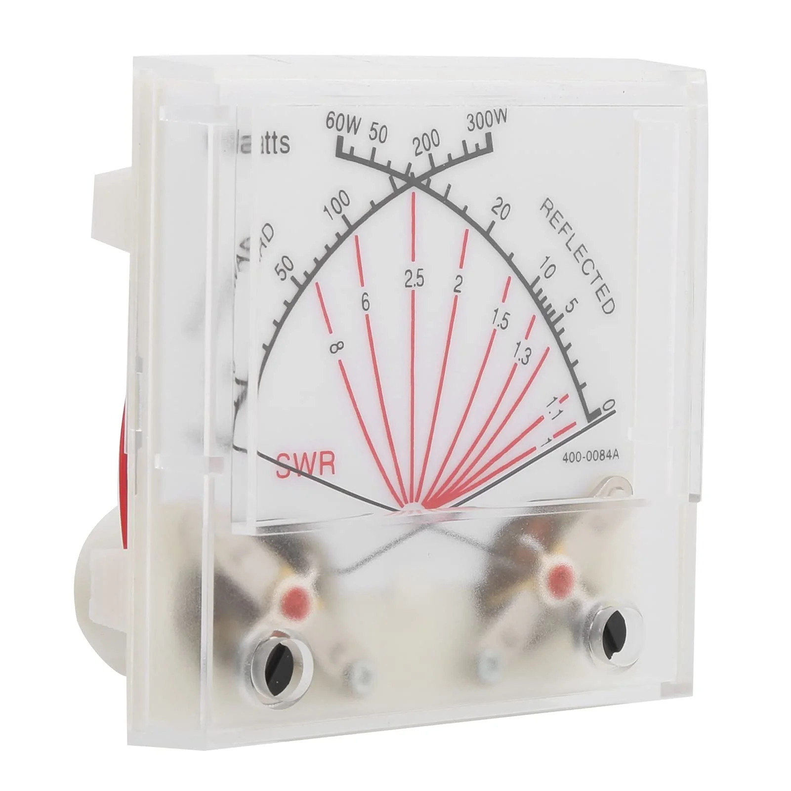 Eujgoov Cross Needle SWR/Watt Meter, Double Needle 60/300W Dual Band Standing- Meter with Backlight - Image 8