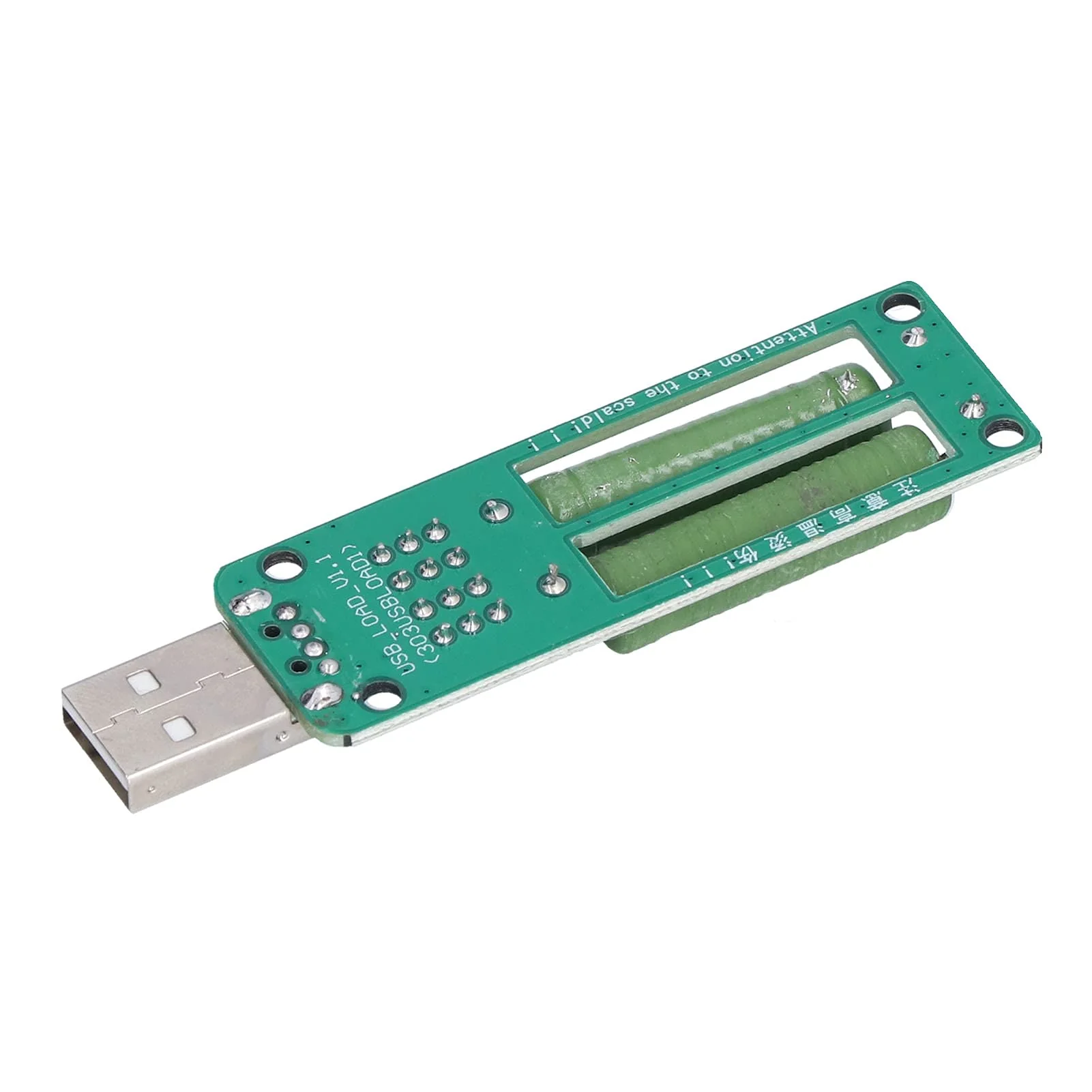 Eujgoov USB Load Tester Power Bank Discharge Resistor 5 V 1 A / 2 A / 3 A Switchable Load Resistor Discharge Ageing Resistance Electronic Load Detector Pack of 2 - Image 4