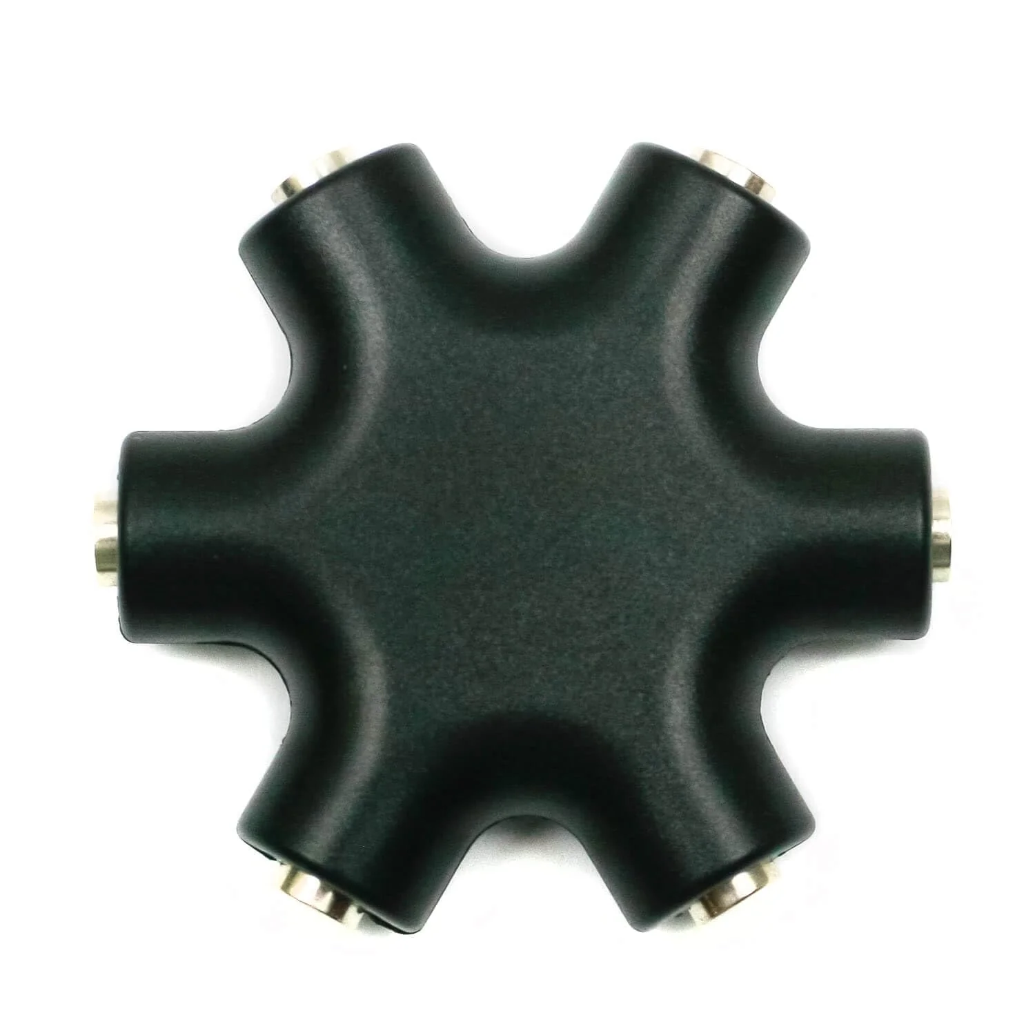 Eurorack Patch Cable Splitter - Passive Mult - Mono TS 3.5mm 1/8"" (Black) (Black) Black