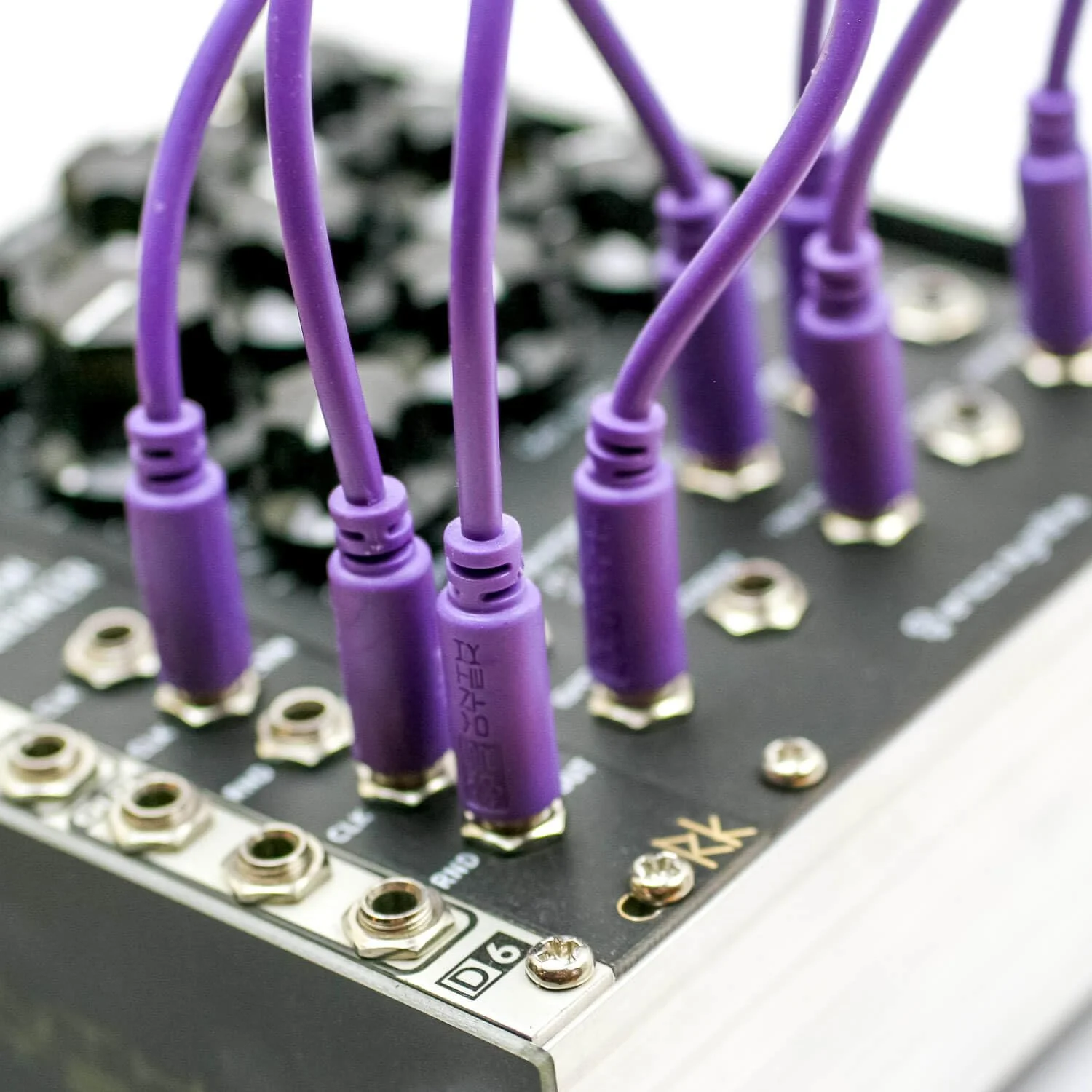 Eurorack Patch Cables - 20 Pack! 3.5mm 1/8 inch Mono 6" 12" 18" 24" (15cm, 30cm, 45cm, 61cm) - Image 3