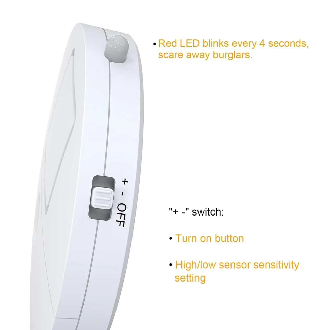EVA LOGIK Modern Ultra-Thin Window Alarm with Loud 120dB Sound and Vibration Sensors Compatible with Virtually Any Window, Glass Break Alarm Perfect for Home, Office, Dorm Room- 8 Pack - Image 3