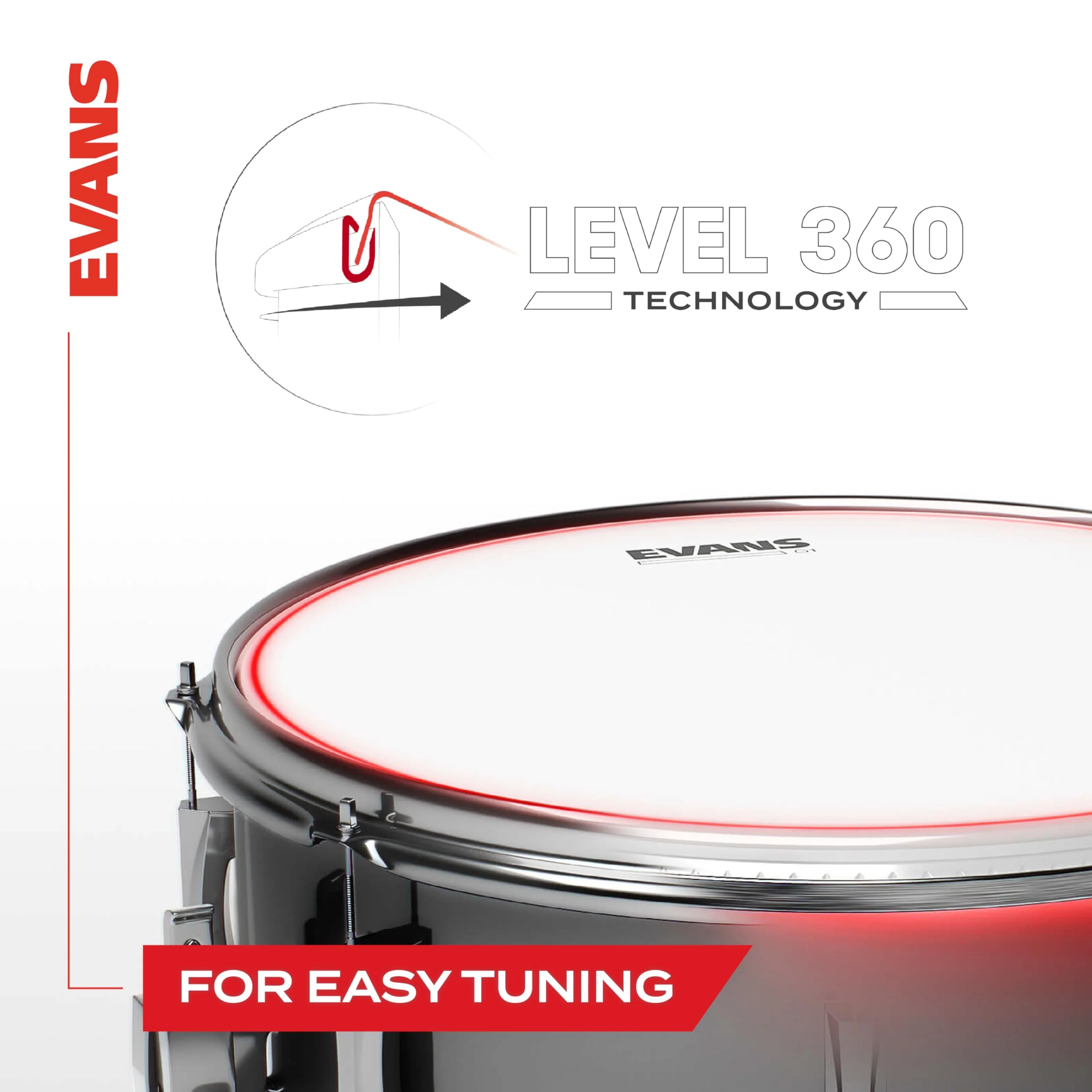 Evans Drum Heads - G2 Coated Tom Drumhead, 12 Inch - Image 6