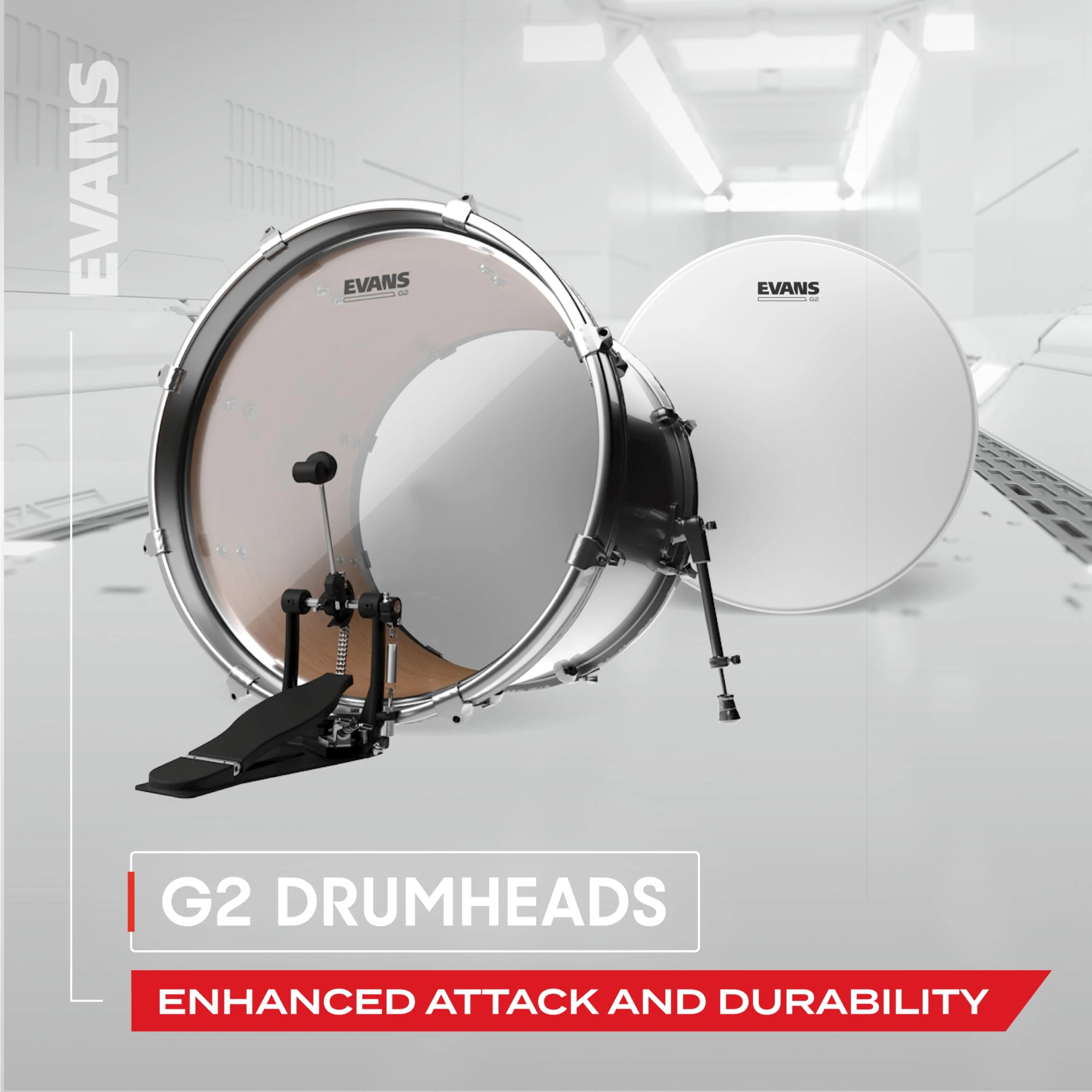 Evans Drum Heads - G2 Coated Tom Drumhead, 13 Inch - Image 3