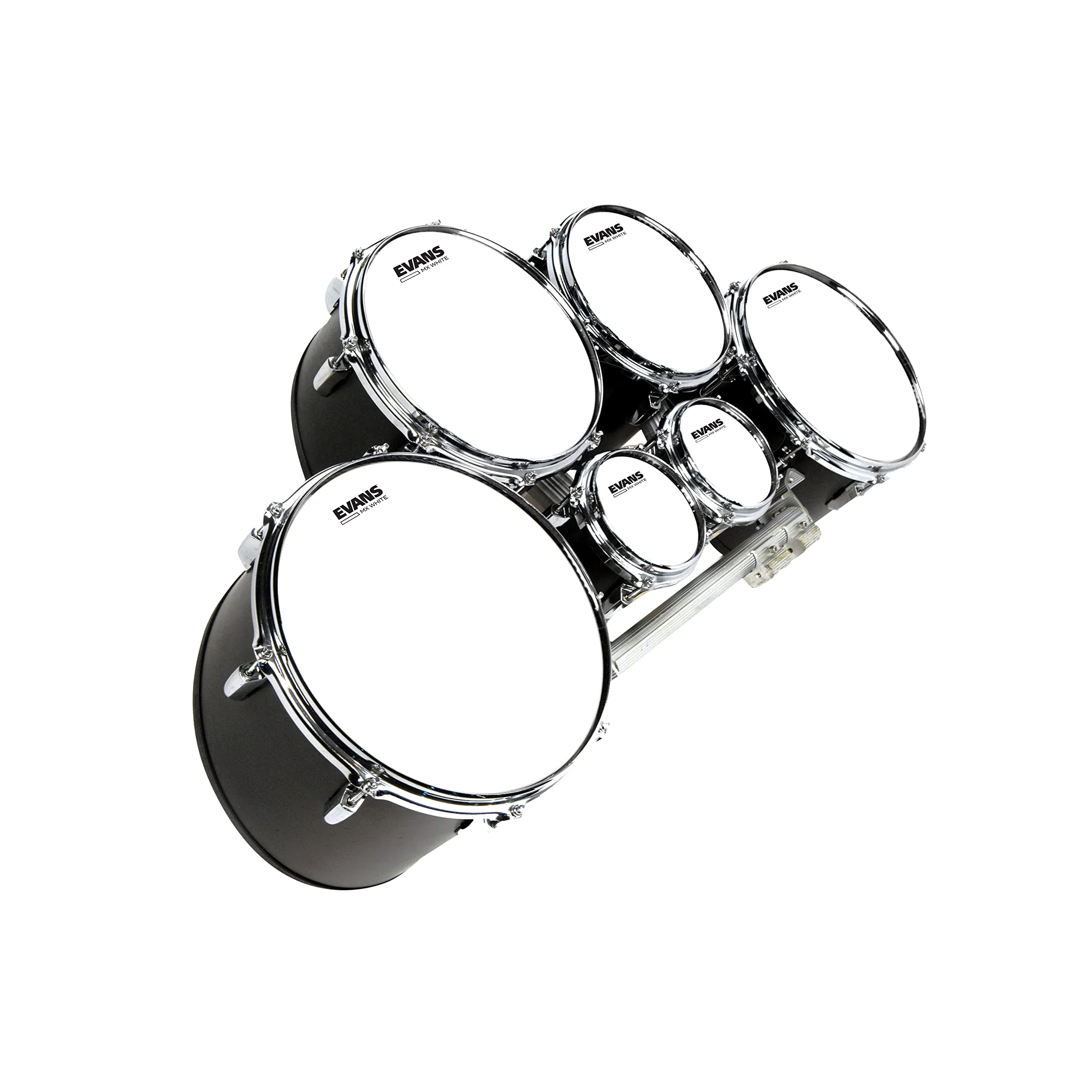 Evans MX White Marching Tenor Drumhead, 10 Inch - Image 3
