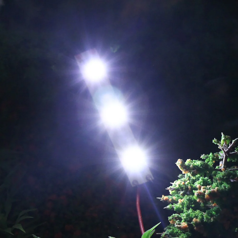Evemodel DD01W 3528 SMD LED 3-LED Lighting Lamp White with Cable 20 cm 9-18 V Pack of 10 - Image 2