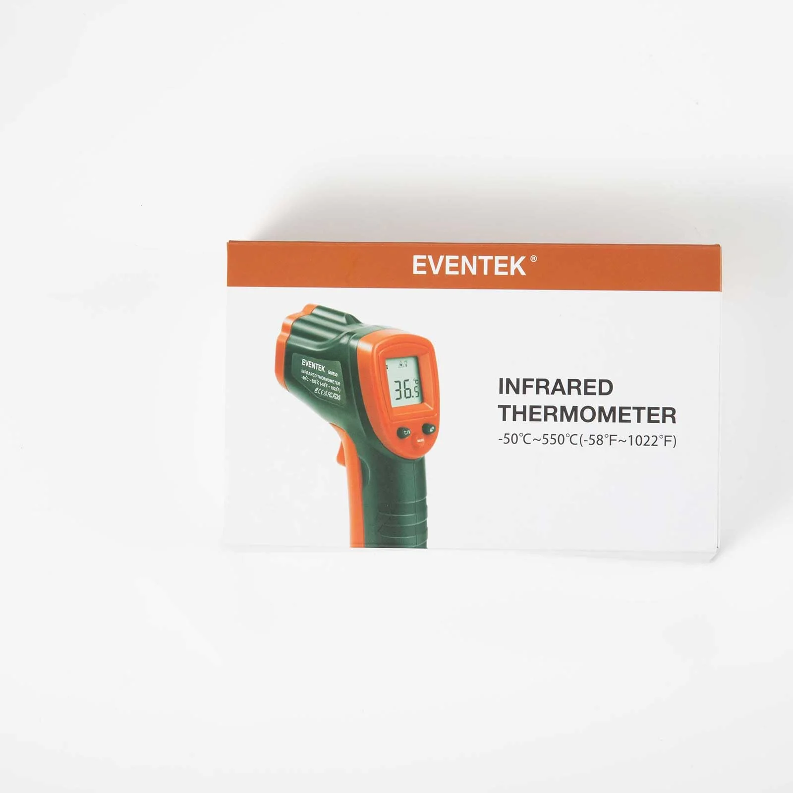Eventek Infrared Thermometer Gun -50 ° C ~ 600 ° C (-58 ° F ~ 1112 ° F), Non-Contact Laser Thermometer Gun for Cooking, Pizza Oven, Fridge, Temperature Gun with Adjustable Emissivity(NOT for Humans) Red -50°C~600°C (-58℉~1112℉) - Image 11