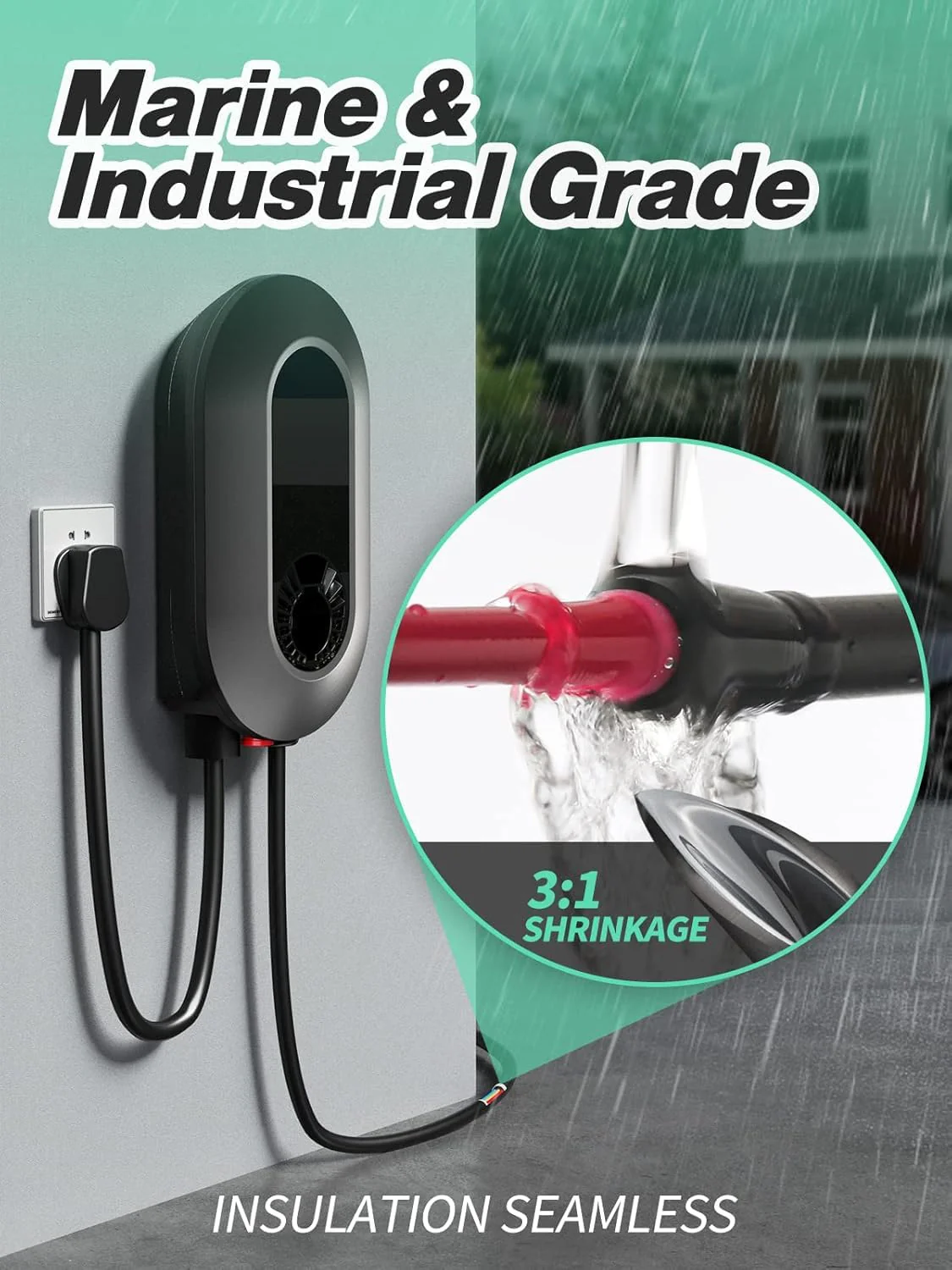 Eventronic 3:1 Heat Shrink Tube with Adhesive and Double Wall, Diameter 15 mm & 2 m Length, IP65 Waterproof, Insulation Tape, for Electrical Insulation and Wire Connectors, 12 Diameter Options, Never Ø15mm & 2m - Image 4