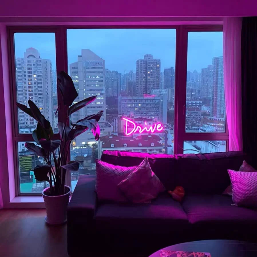 EverBright Pink Led Neon Strip Lights 12V Indoor Outdoor Rope Silicone 16.4Ft 600SMD Waterproof Flexible for Signboard Kitchen Bedroom Bar Home Building Party Events Decoration(No Power Adapter) - Image 7