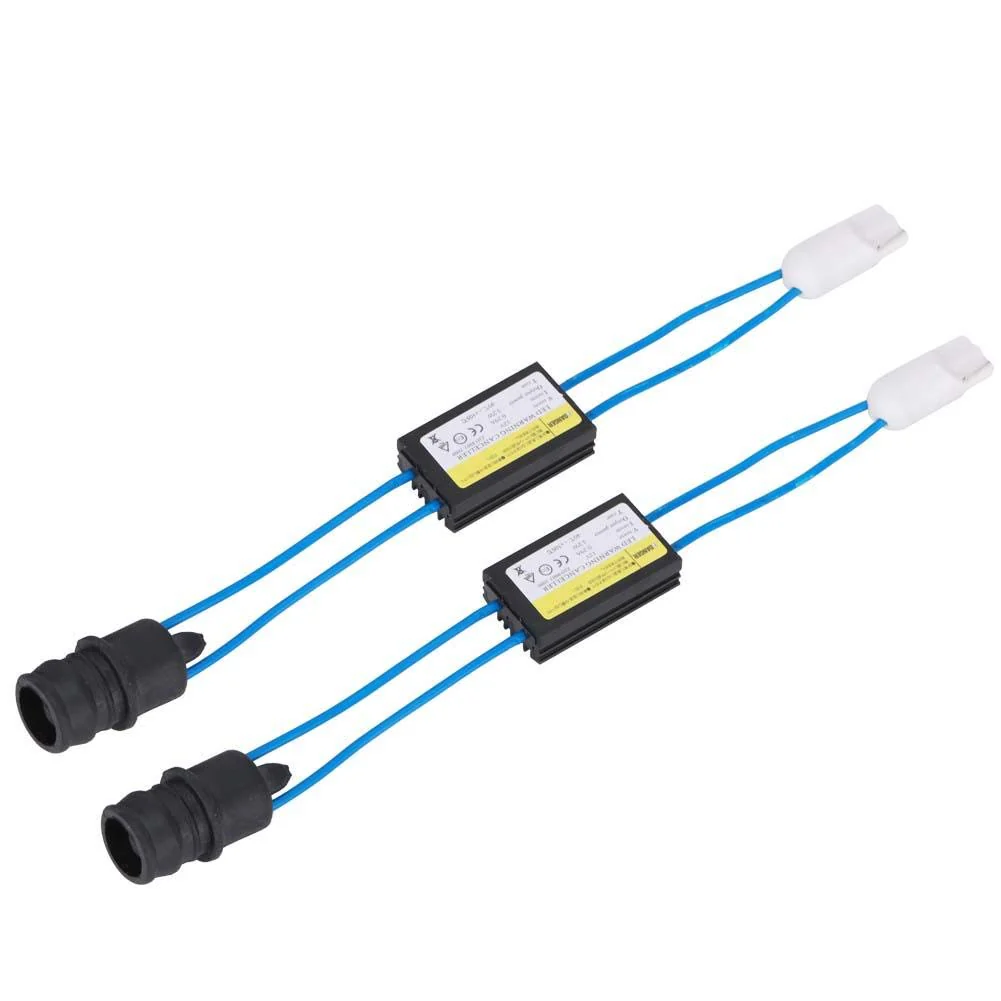 EVGATSAUTO Decoder LED Signal Lights, 2 Pieces T10 LED Warning Canceller Adapter Headlight Error Free Decoder Device Resistor - Image 6