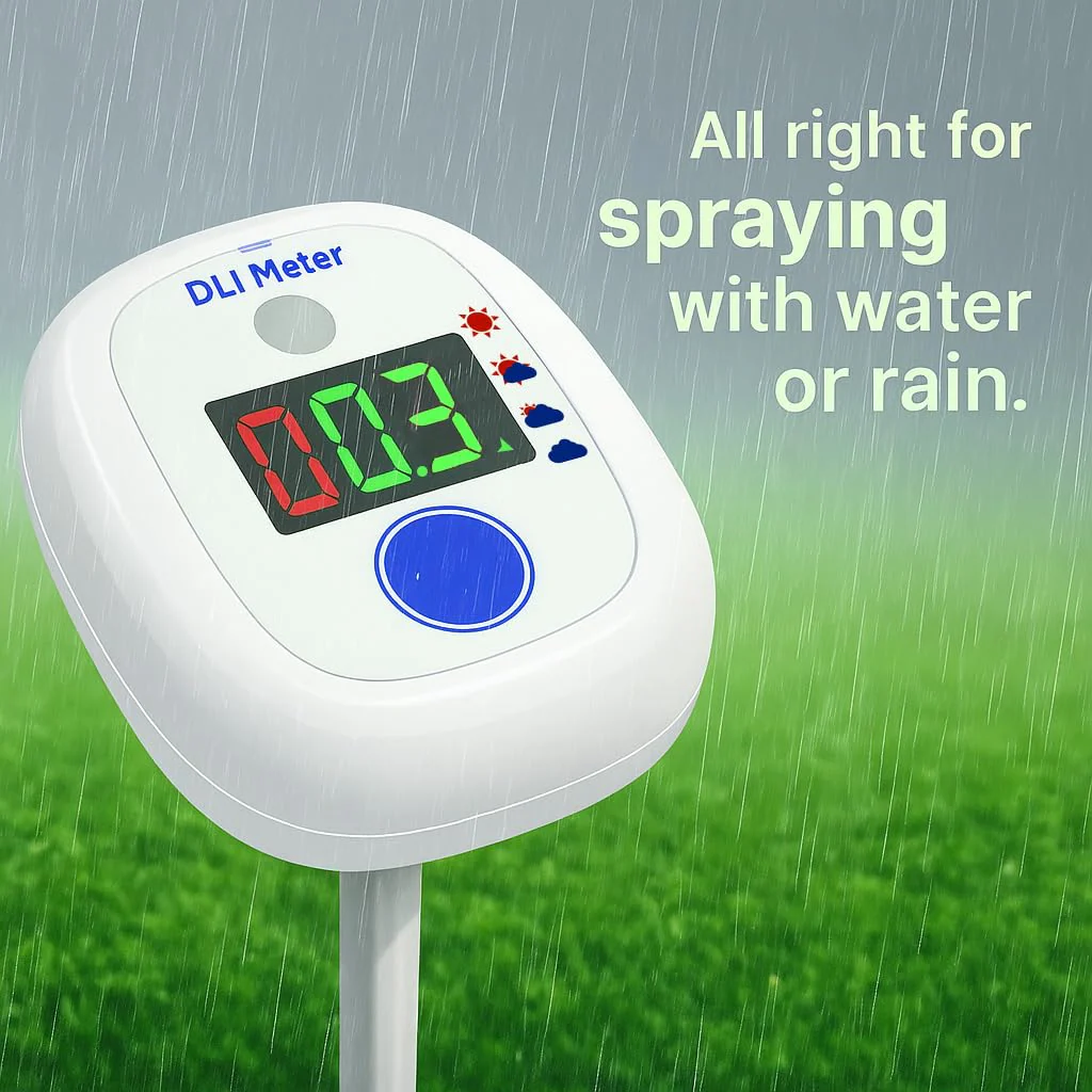 EVO-20 DLI Light Meter – Smart Sunlight Classifier for Garden & Landscape Use | Identifies Full Sun, Partial Sun, Partial Shade & Shade Based on Daily Light Integral - Image 4