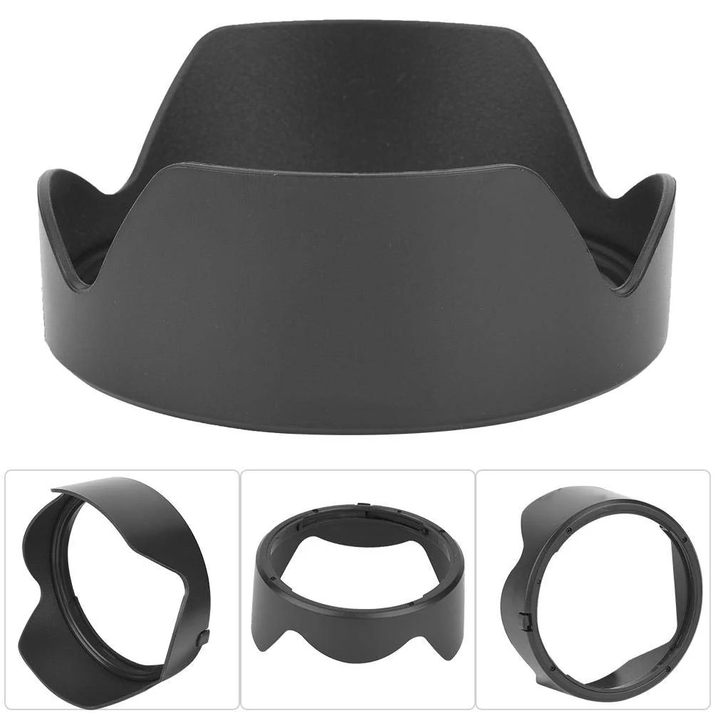 EW-88C Lens Hood, Camera Lens Sunshade Rainproof Cover Replacement for Canon EF24-70mm 24-70 II 82mm Lens - Image 3