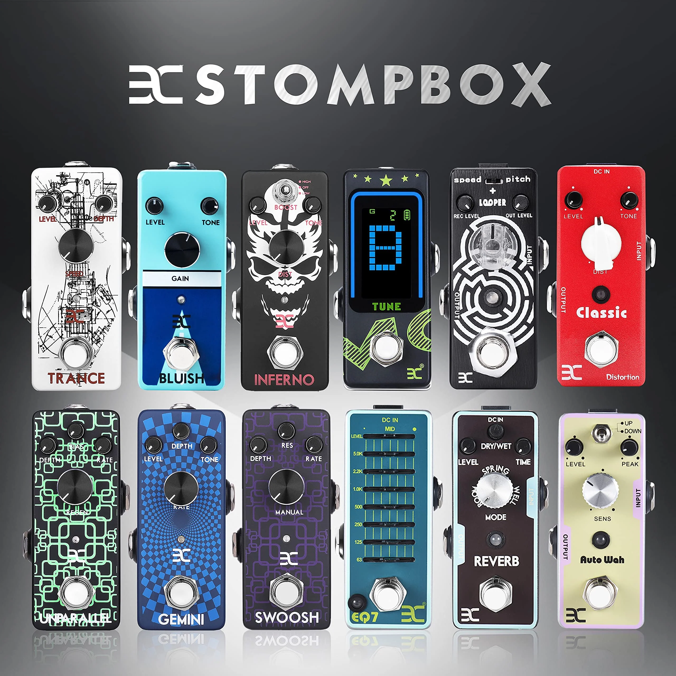 EX Mini Digital Reverb Pedal - Image 6