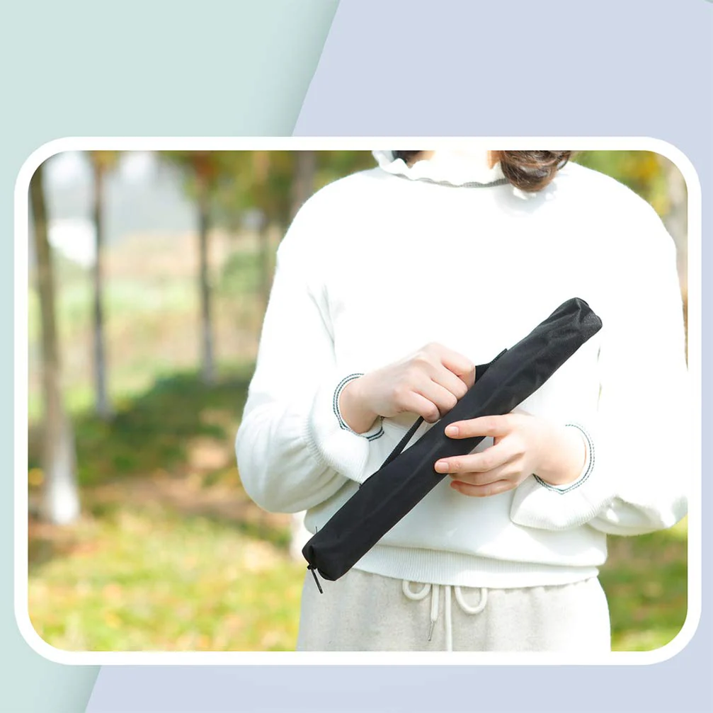 Exceart Flute Carrying Bag Portable Lightweight Flute Case Mini Saxophone Bag Oxford Fabric Waterproof Bags for Music Instrument Black - Image 3