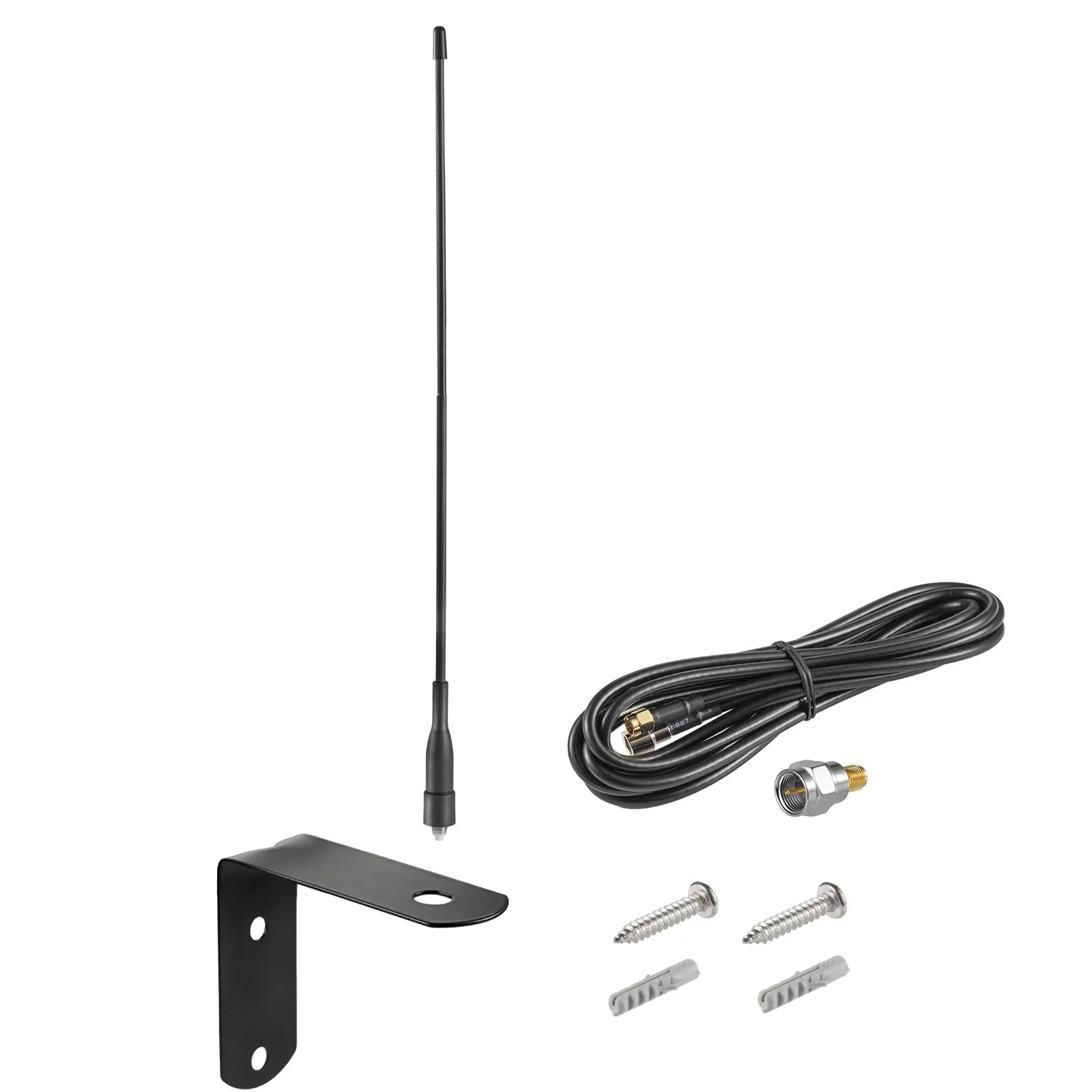 Extended Long Range 433Mhz 433.92MHz Flexible Whip Receiver Antenna for Remote GTO Mighty Mule LiftMaster Ghost Etc Smart Gate Door Opener Alarm System Signal Booster，Distance up to 500 ft+, Eifagur - Image 3