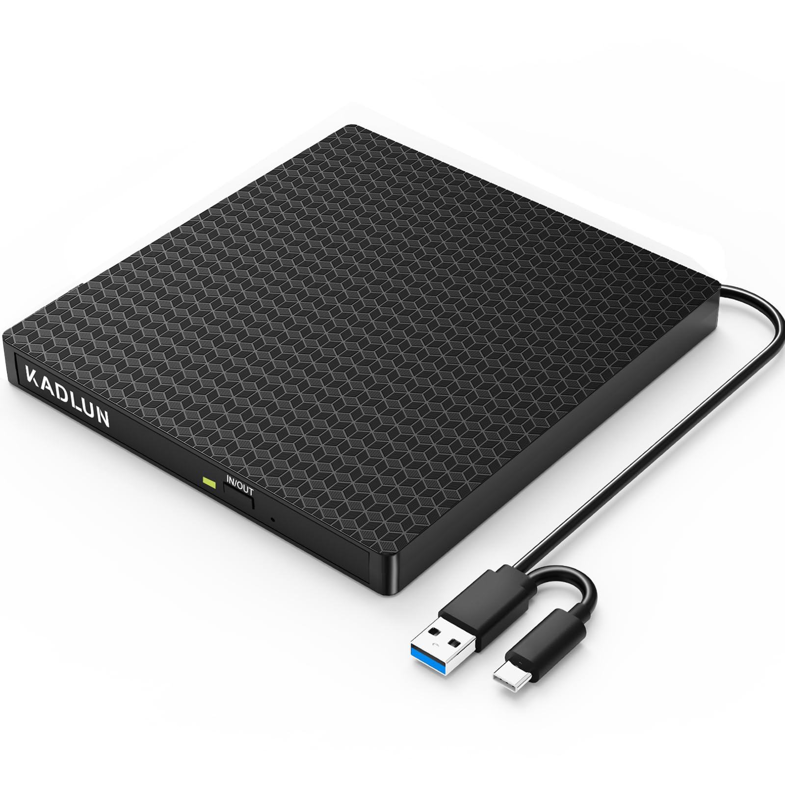 External CD/DVD Drive External USB 3.0 USB C External CD Drive for Laptop Desktop PC MacBook iMac, DVD +/-RW Burner Optical Drive External DVD Drive for Windows 11/10/8/7/XP/Linux/Vista/MacOS - Image 8