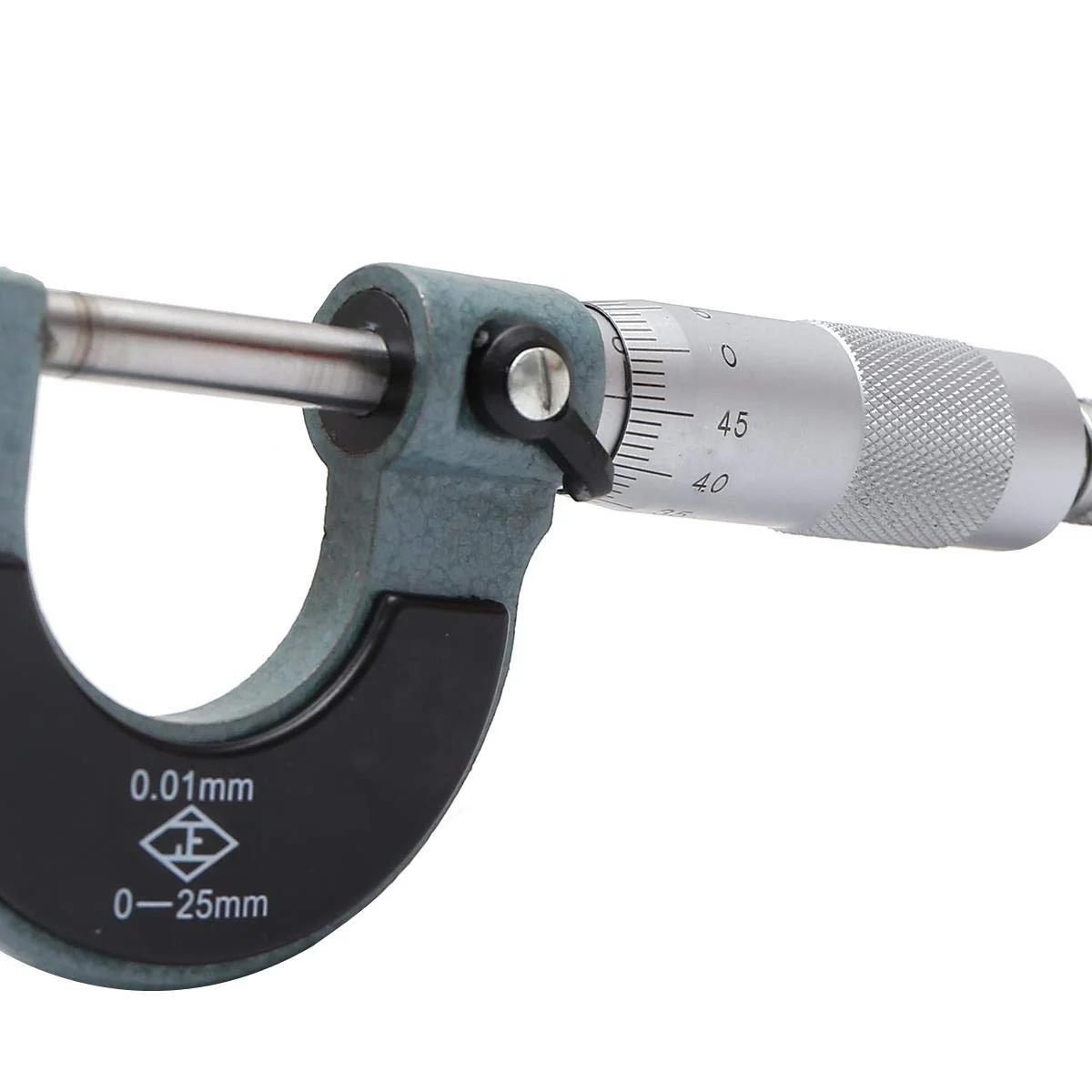 External Micrometer Metric 0-25mm High Precision with Carbide Tipped Anvils Metalworking Engineering and Mechanic Car Repair Precise Measuring Tool TOPWAY 401301 Grade A - Image 3