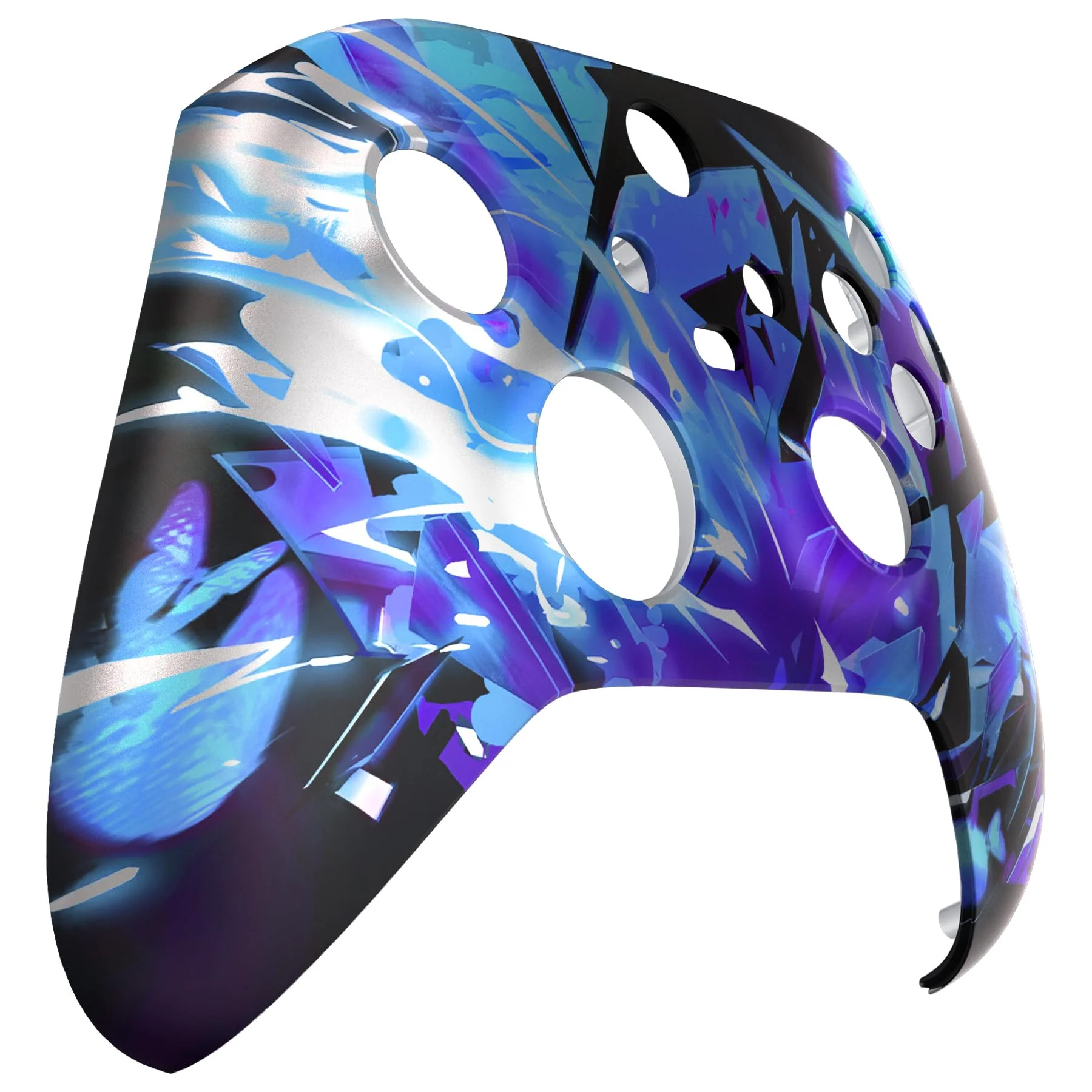 eXtremeRate Replacement Shell for Xbox Series X|S Controller - Unleash Your Style - Dark Hour Breaking Custom Acessories Skin Front Housing Cover for Xbox Core Controller Wireless[Control without] - Image 4
