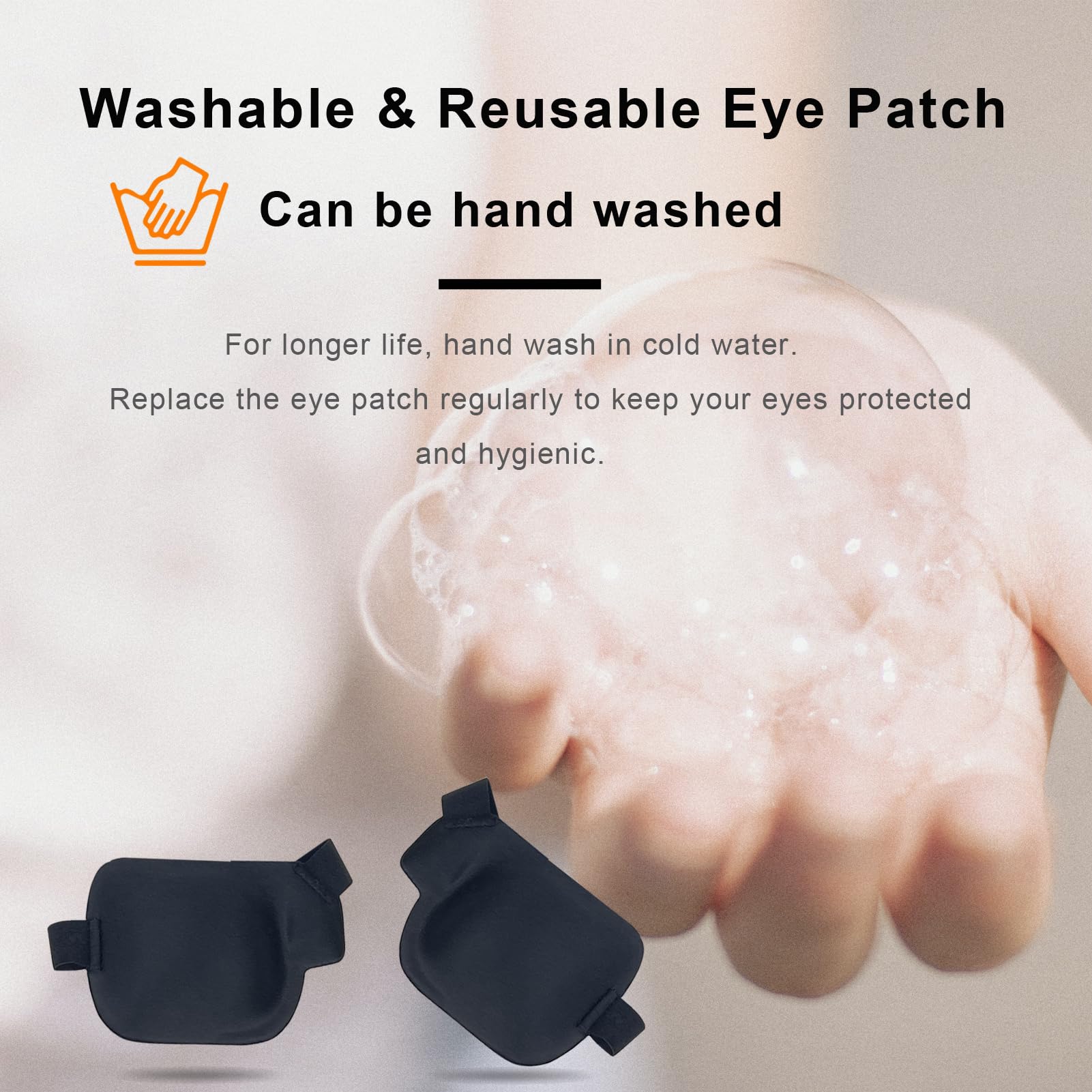 Eye Patch, 2PCS Medical Eye Patches for Adults Kids, 3D Amblyopia Lazy Eye Patches for Left and Right Eye (left + right) left + right - Image 7
