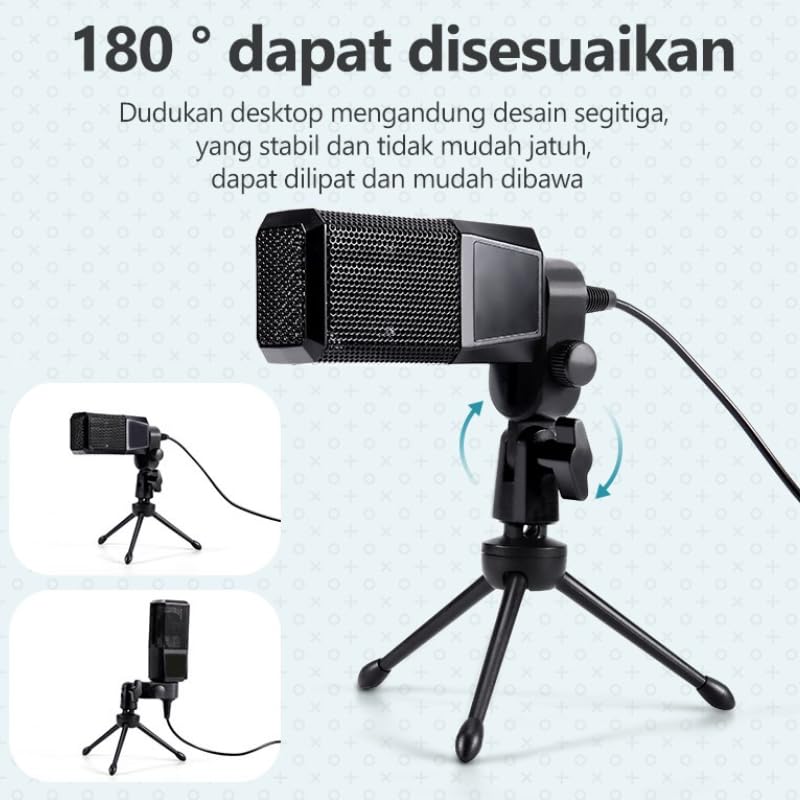 F998+MS60 Podcast Equipment Bundle,Condenser Mic Recording Studio,Streaming Podcast Mic Starter Kit with Voice Changer, Live Sound Card Audio Interface for Computer Vlog Living for YouTube TikTok - Image 3