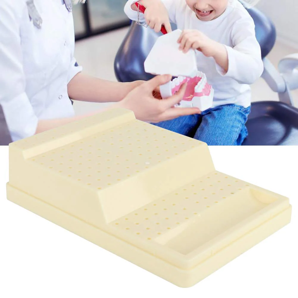 Fafeicy 168 Hole Dental Disinfectant Drill Holder Station Drill Block Organizer Dental Accessories - Image 3